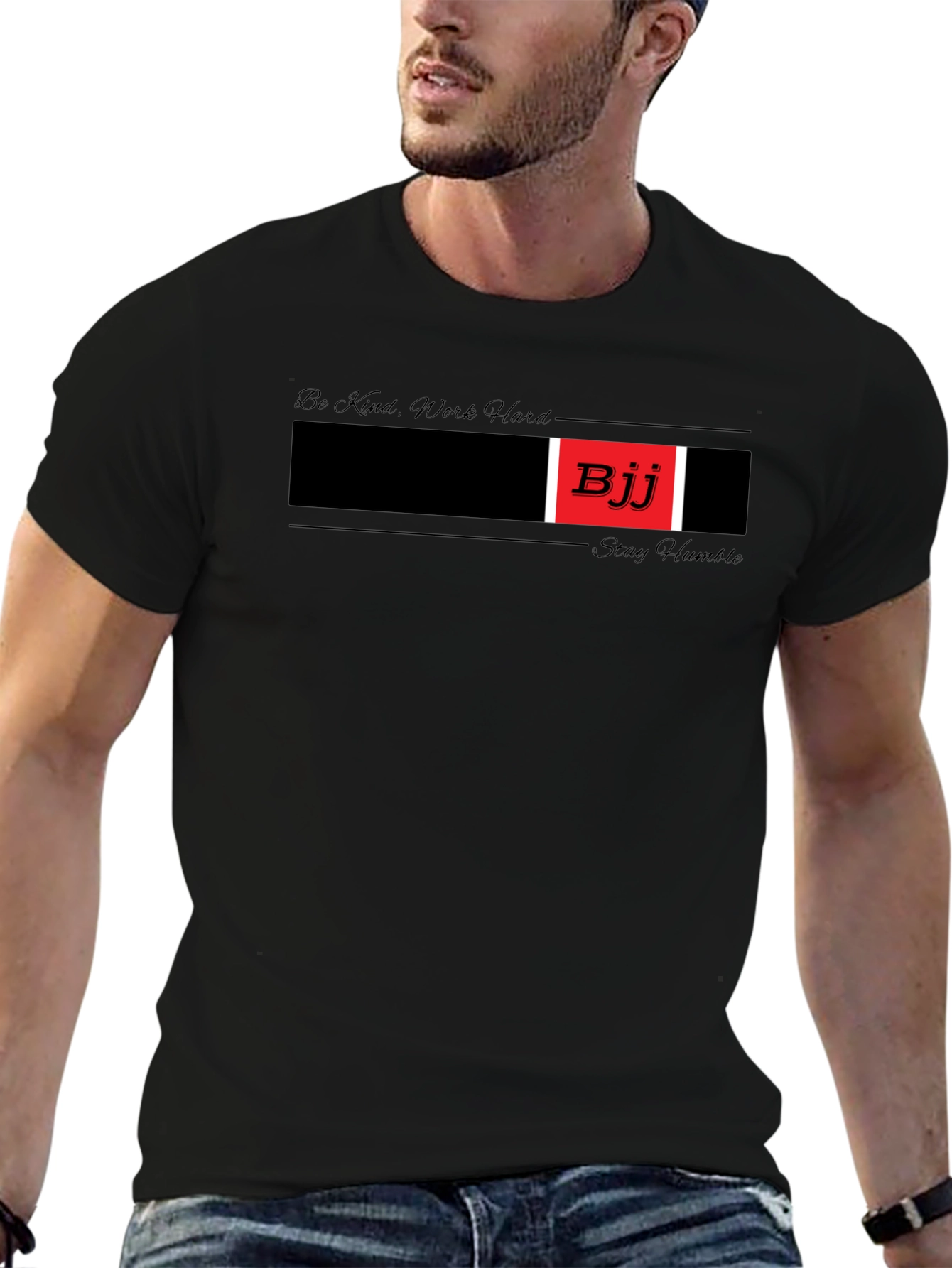 BJJ Graphic T-Shirt - Black - Jiu Jitsu
