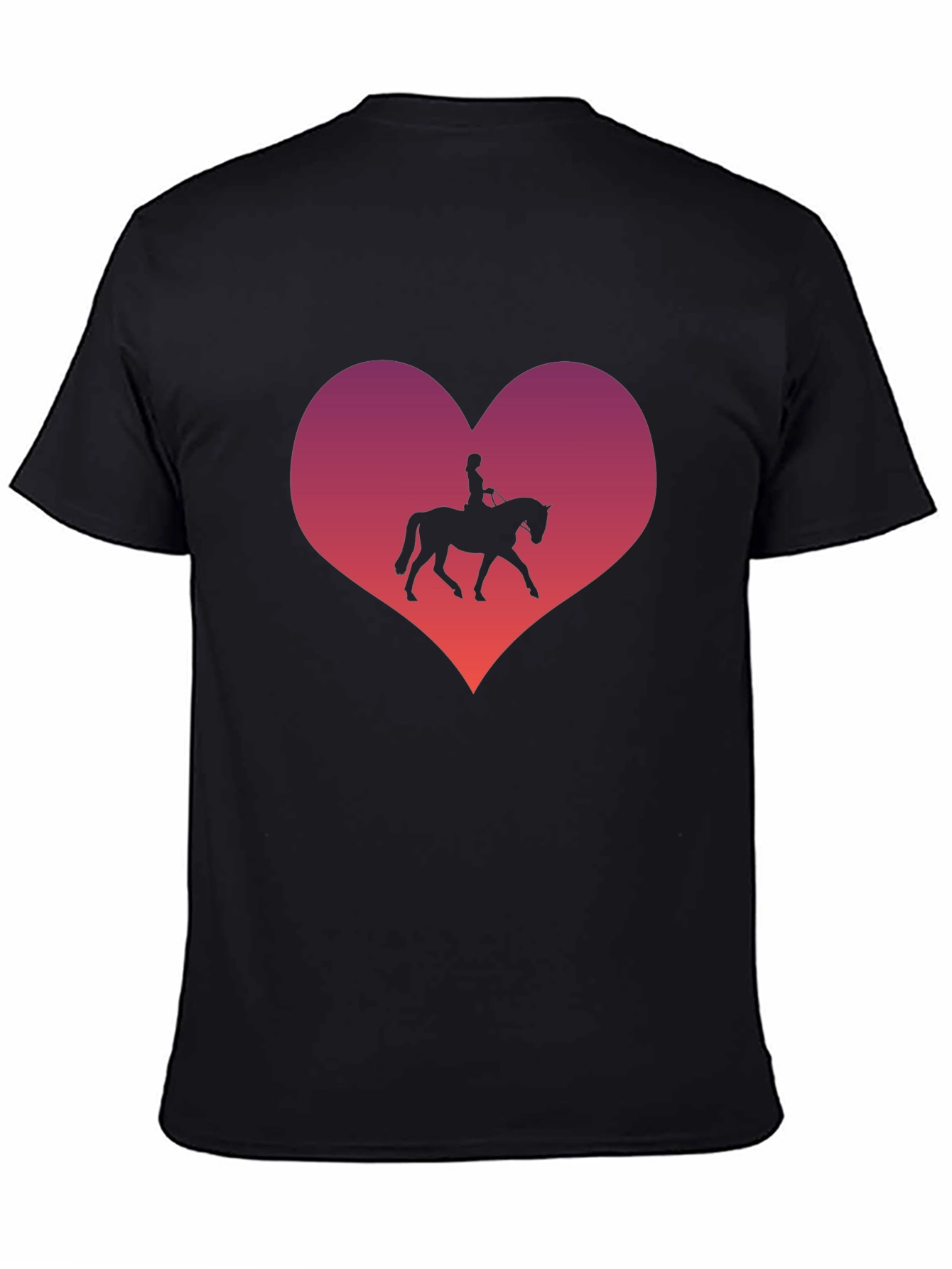 Equestrian Heart T-Shirt - Horse Lovers Gift