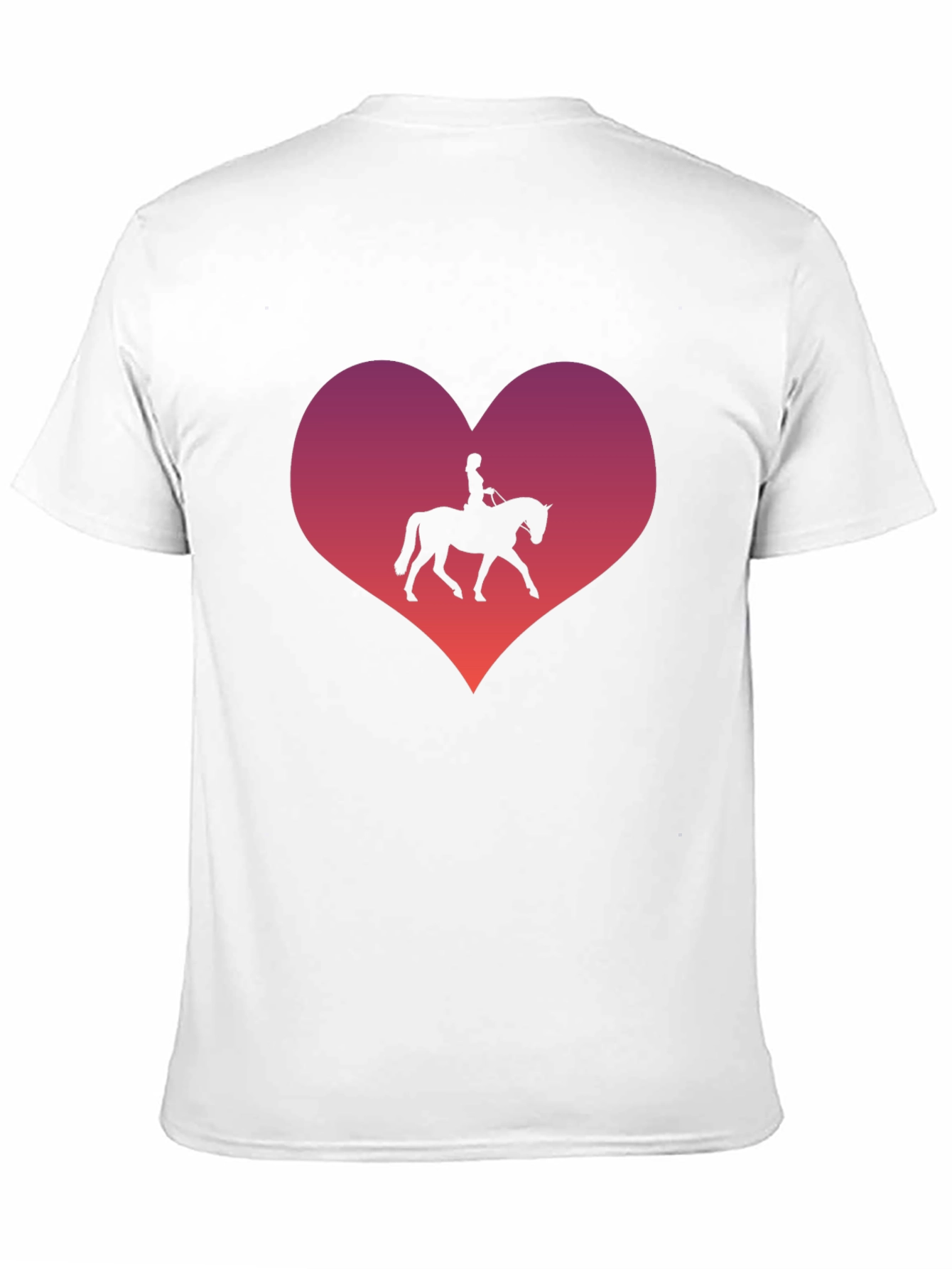 Equestrian Heart T-Shirt - Horse Lovers Gift