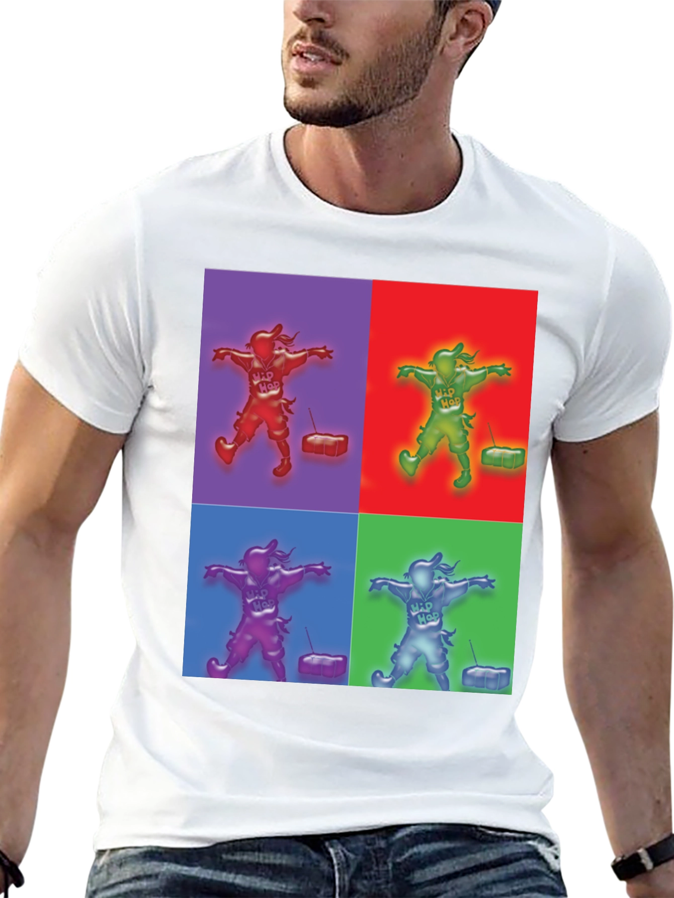 Retro Hip Hop Pop Art T-Shirt