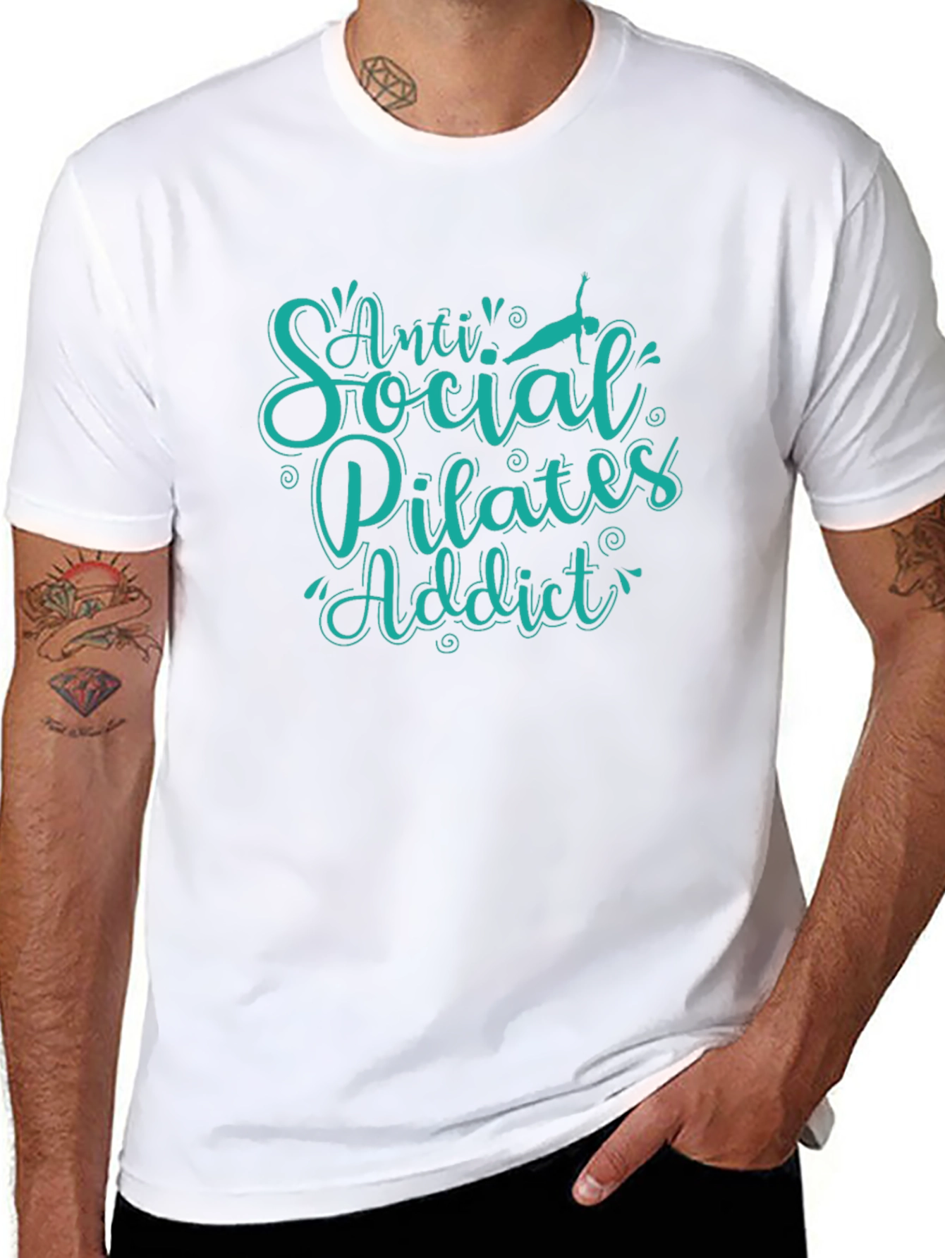 Anti Social Pilates Addict T-Shirt