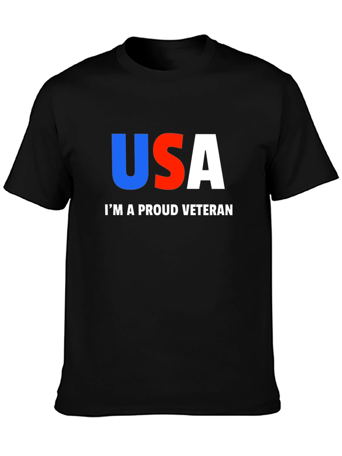 Proud Veteran USA Graphic T-Shirt