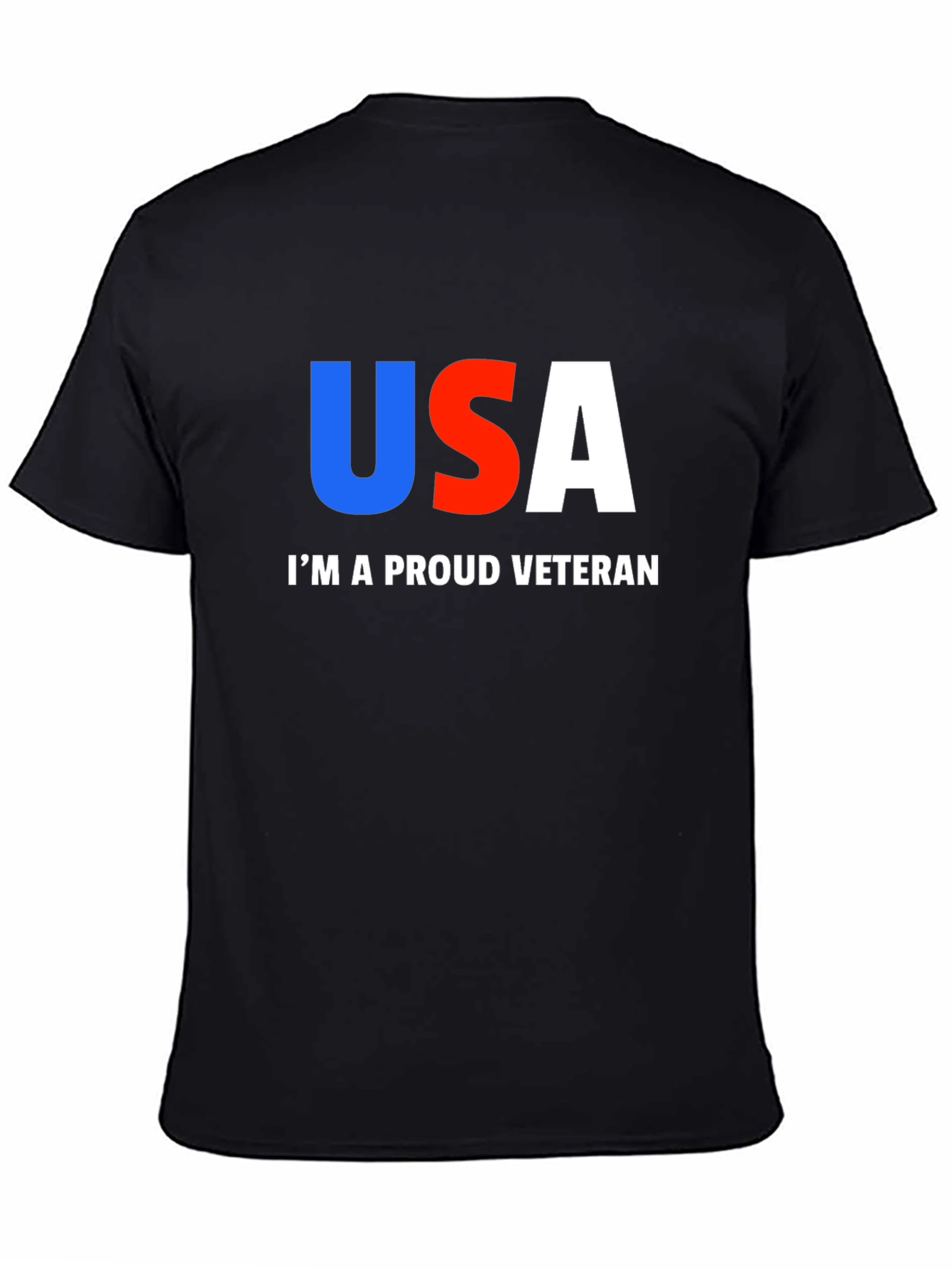 Proud Veteran USA Graphic T-Shirt