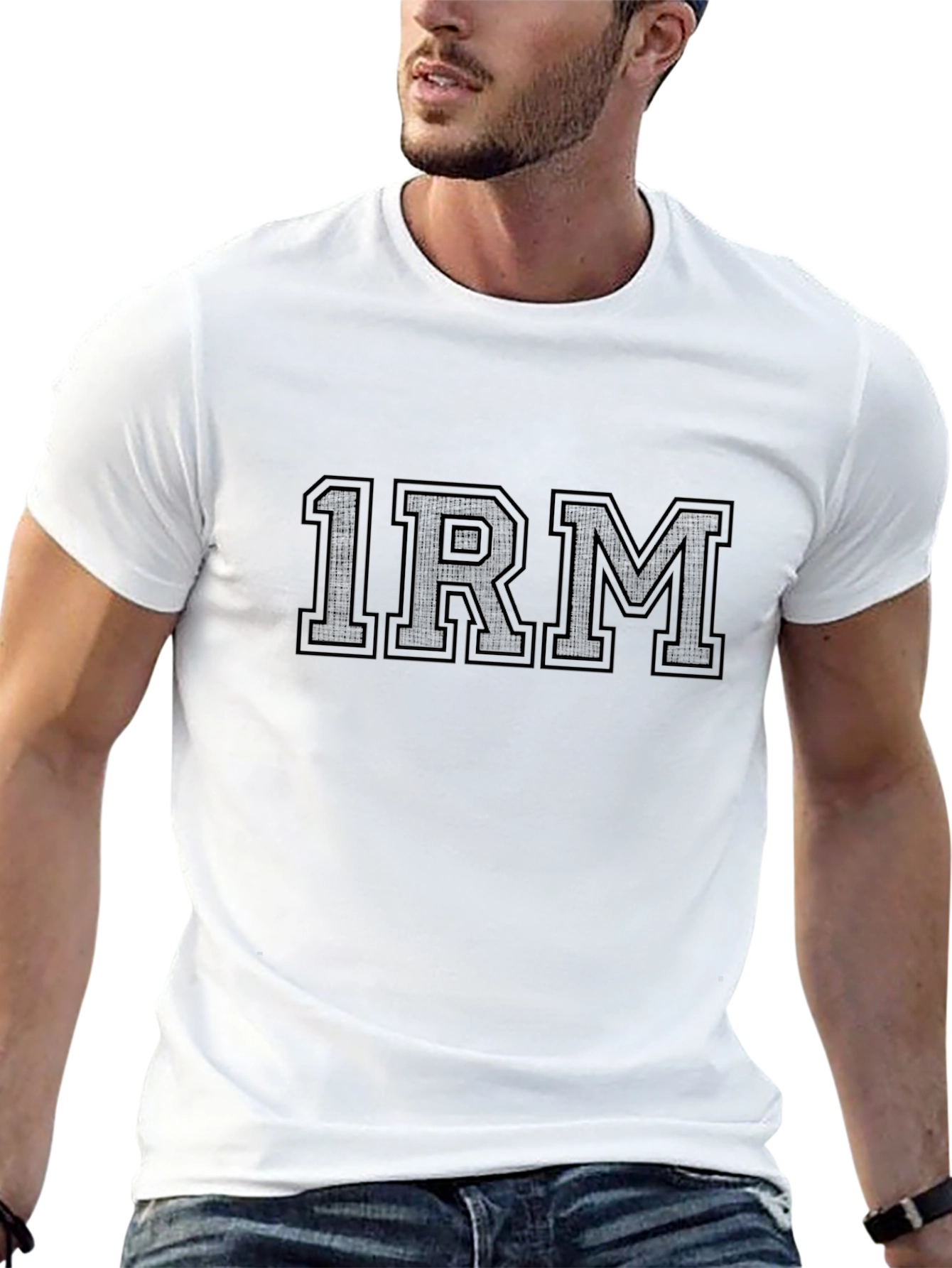 1RM Graphic Tee - Black