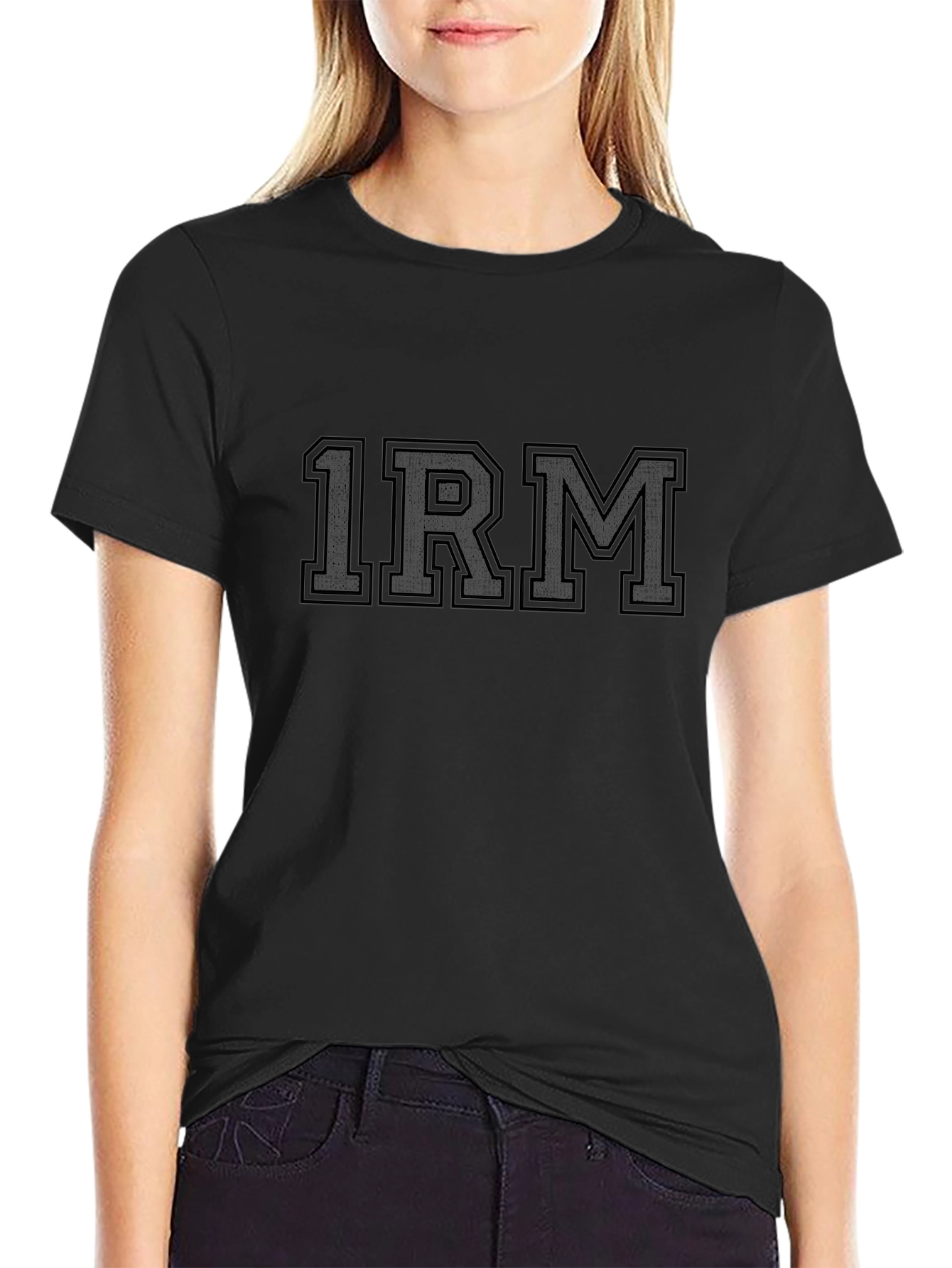 1RM Graphic Tee - Black