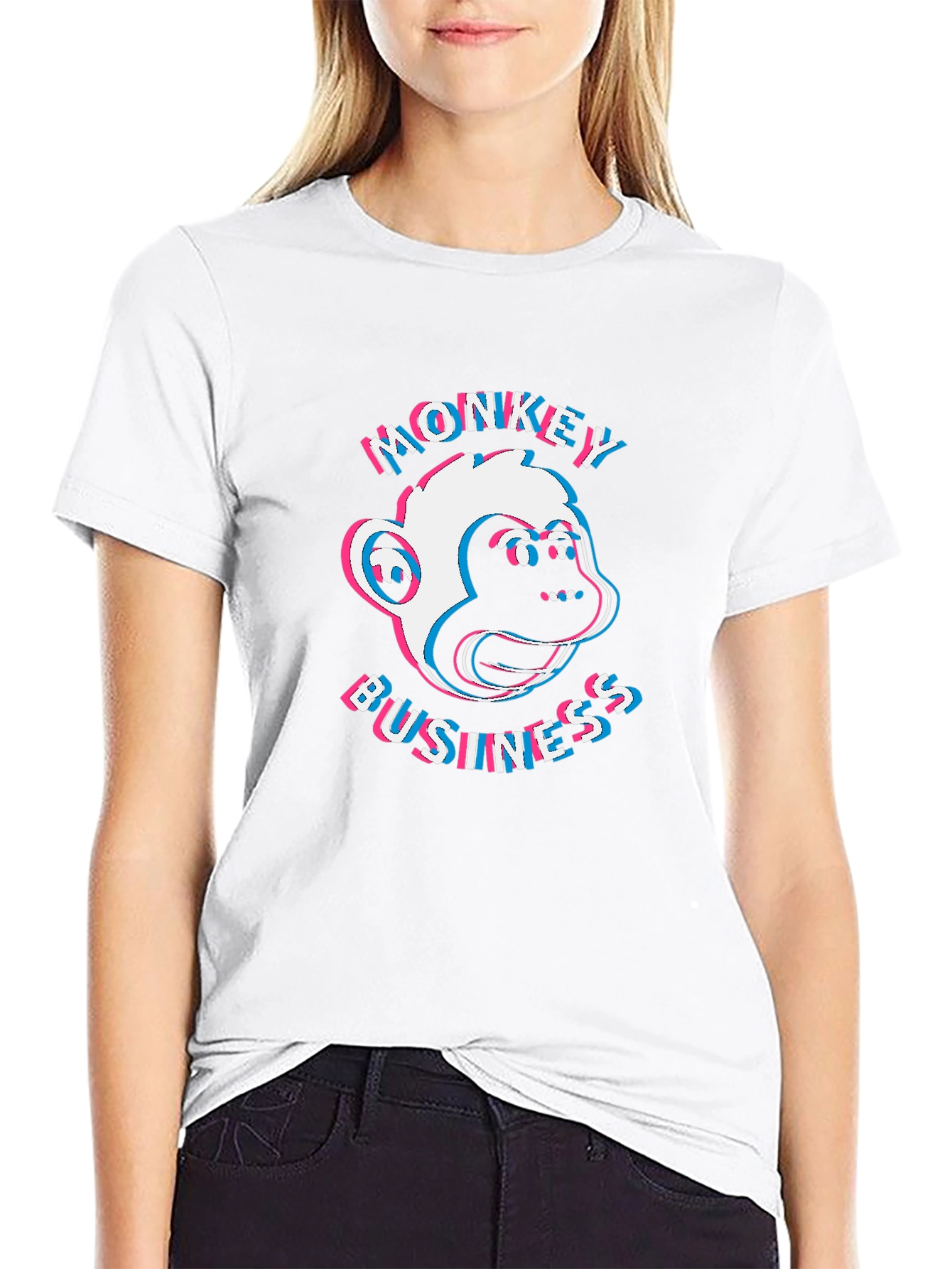 Monkey Business Graphic T-Shirt