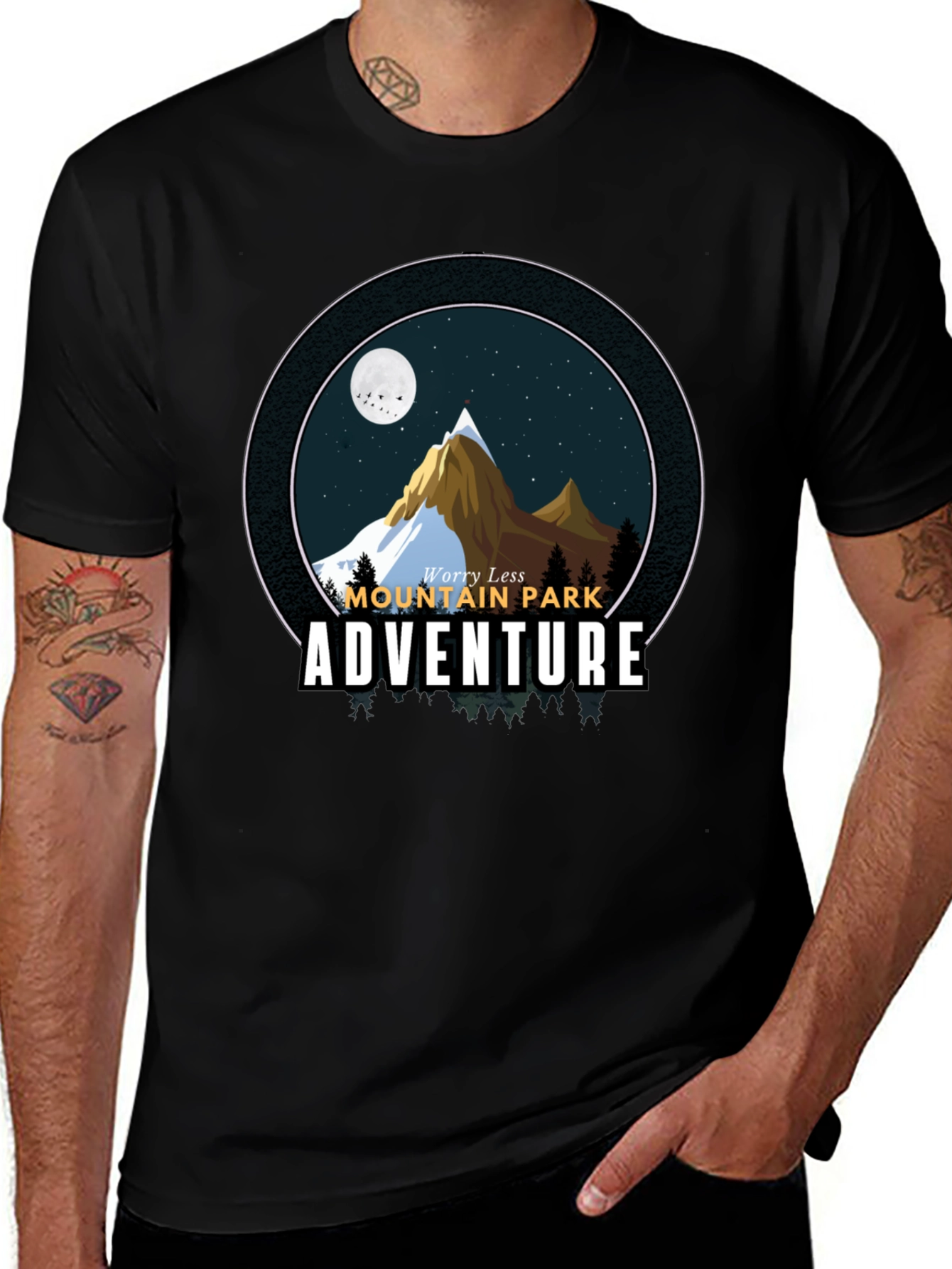 Mountain Park Adventure Graphic T-Shirt