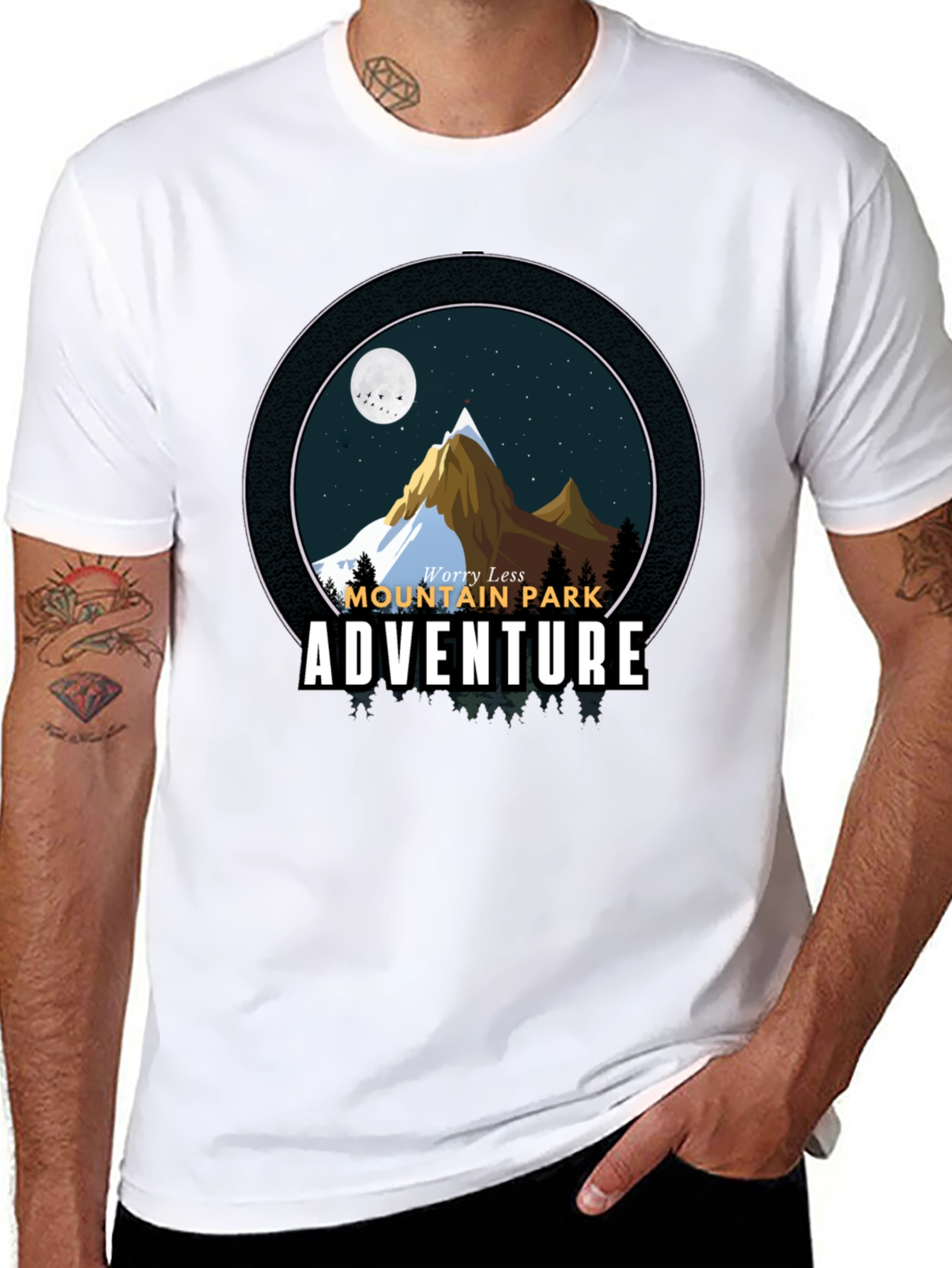 Mountain Park Adventure Graphic T-Shirt