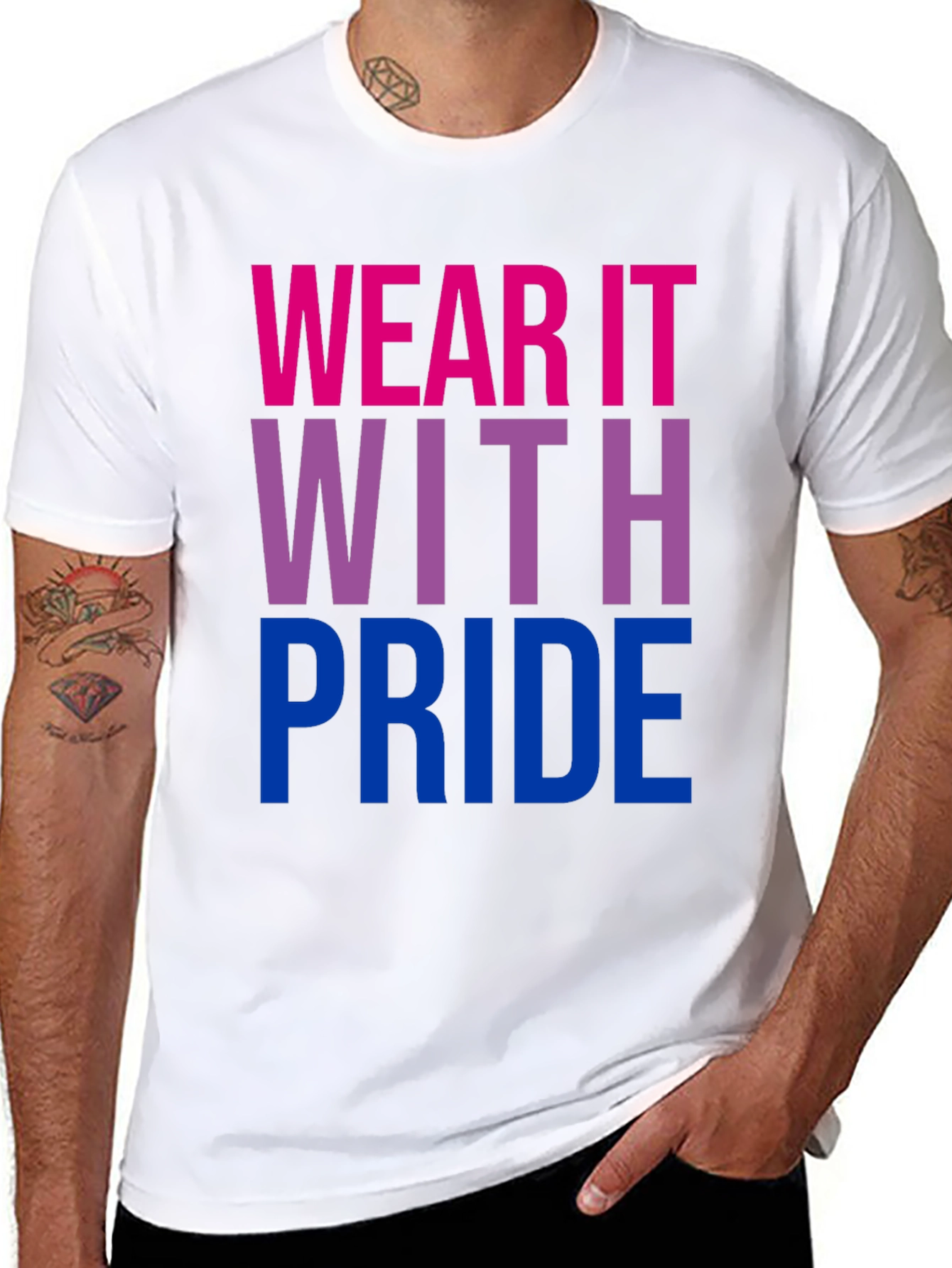 Bisexual Pride T-Shirt: Wear It With Pride
