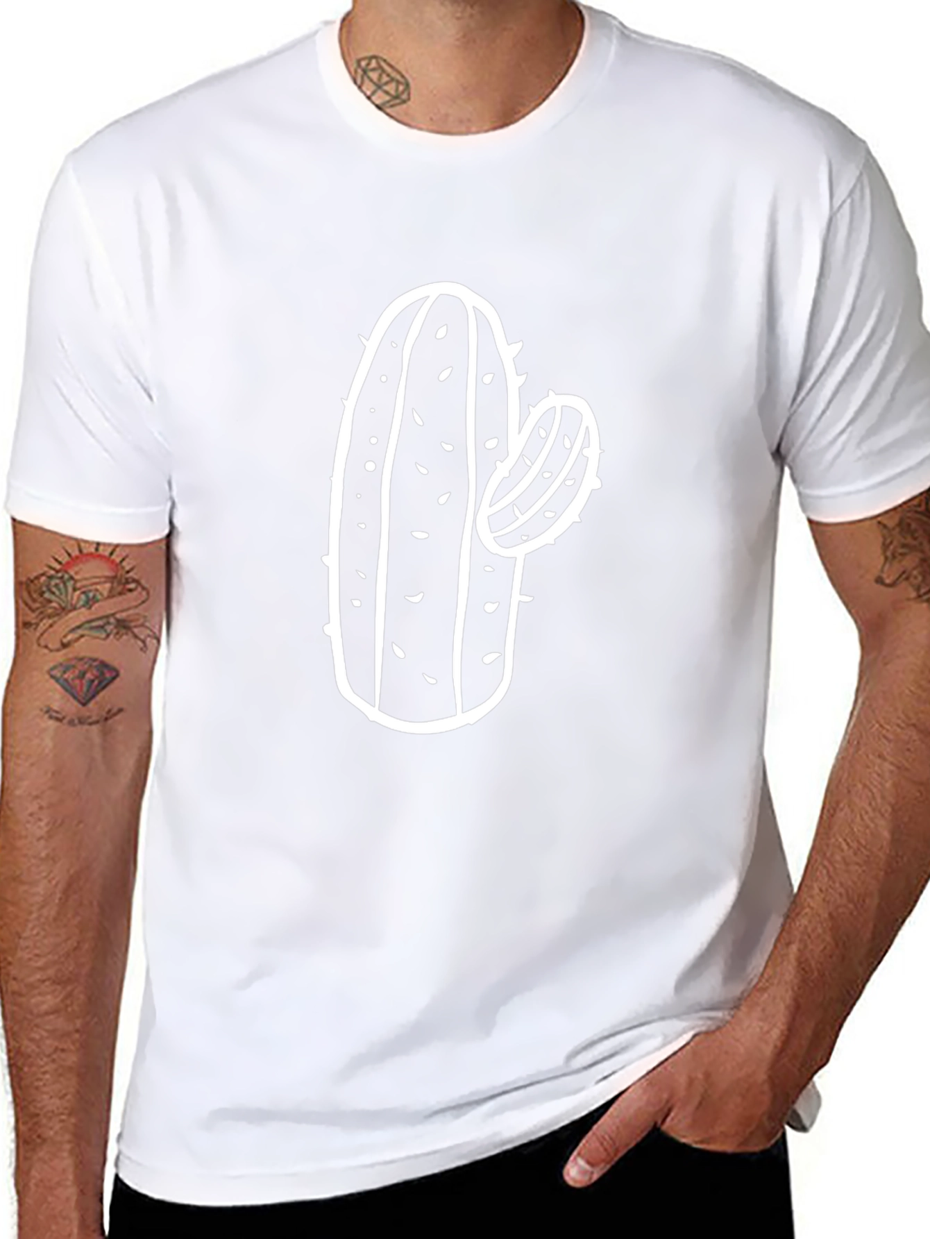 Cactus Graphic Tee - Cool Desert Style