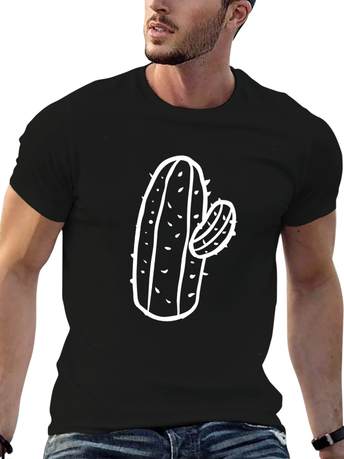 Cactus Graphic Tee - Cool Desert Style