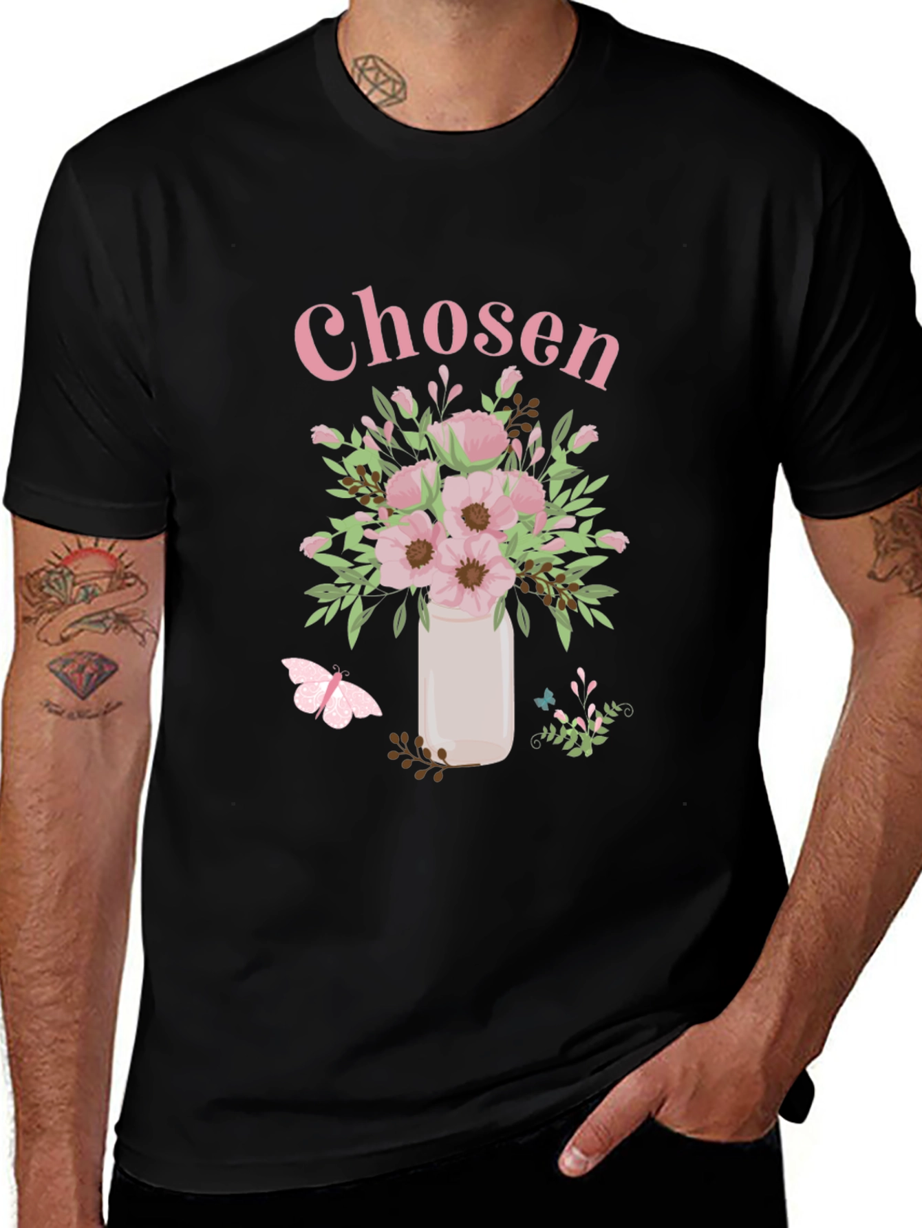 Chosen Floral Graphic T-Shirt