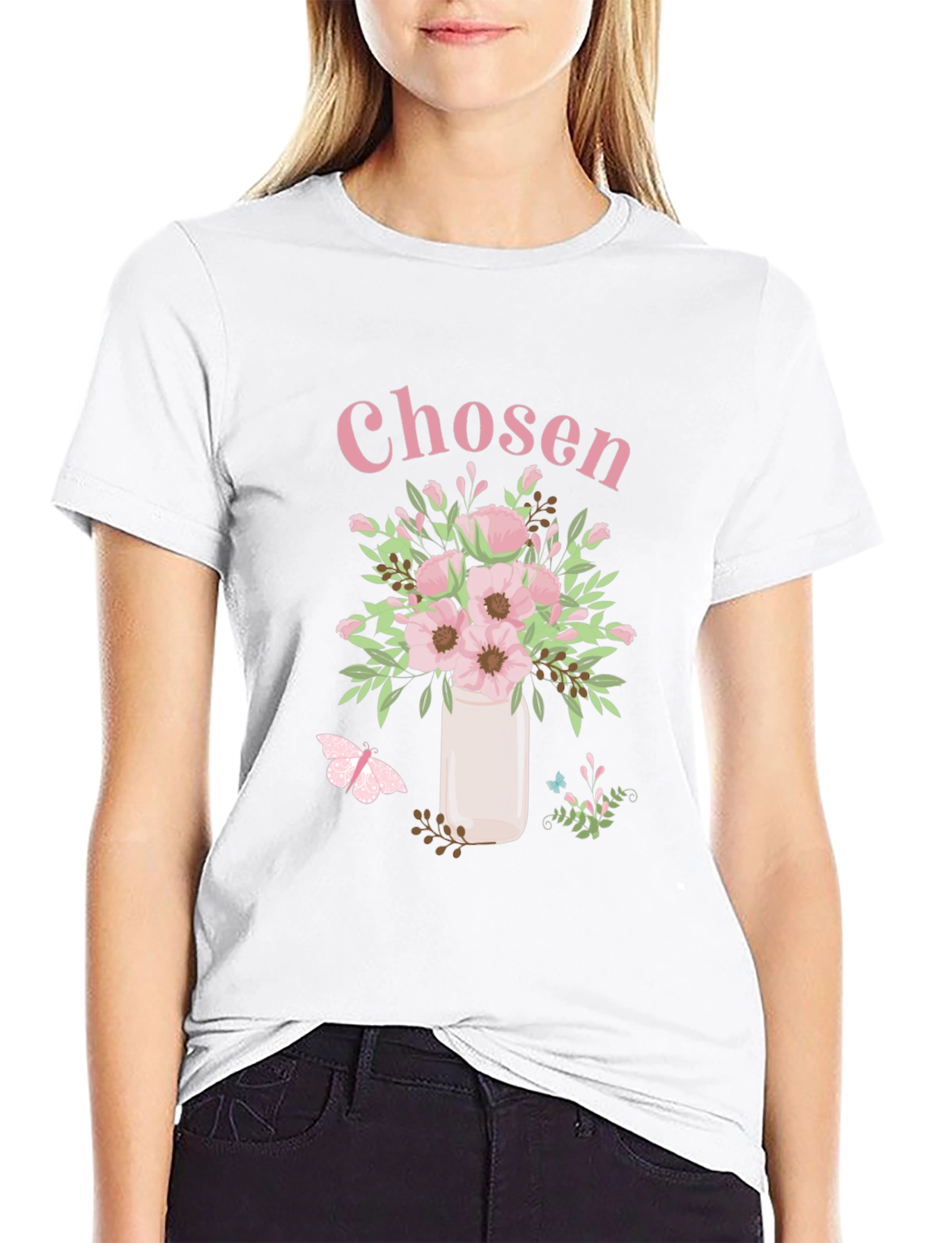 Chosen Floral Graphic T-Shirt