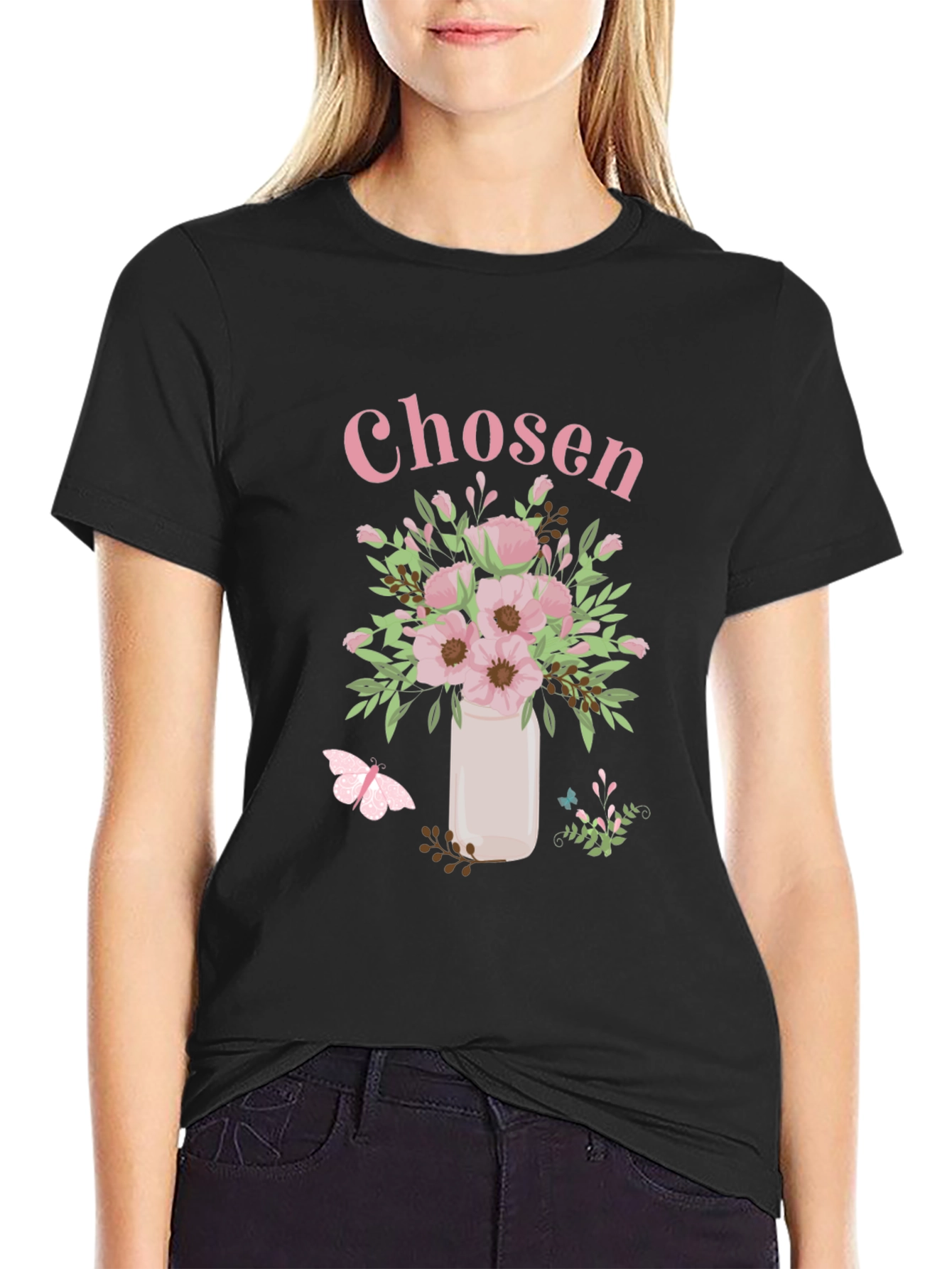 Chosen Floral Graphic T-Shirt