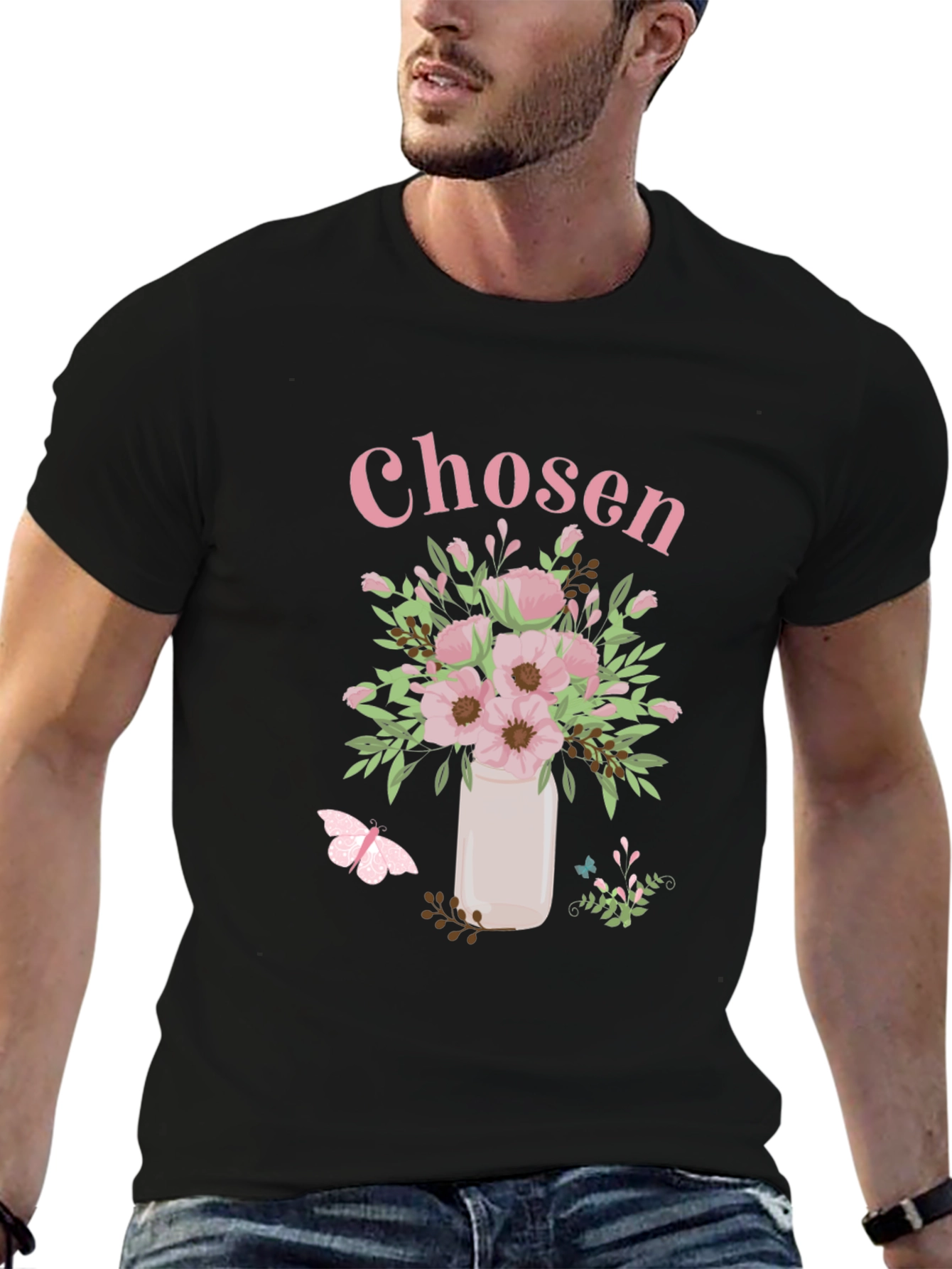 Chosen Floral Graphic T-Shirt