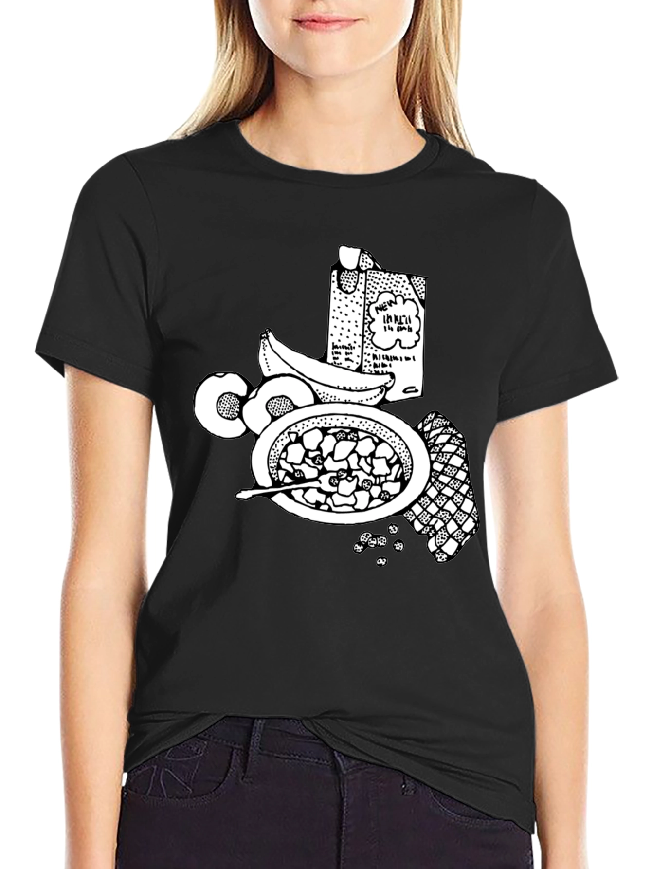 Fruit Bowl T-Shirt - Black