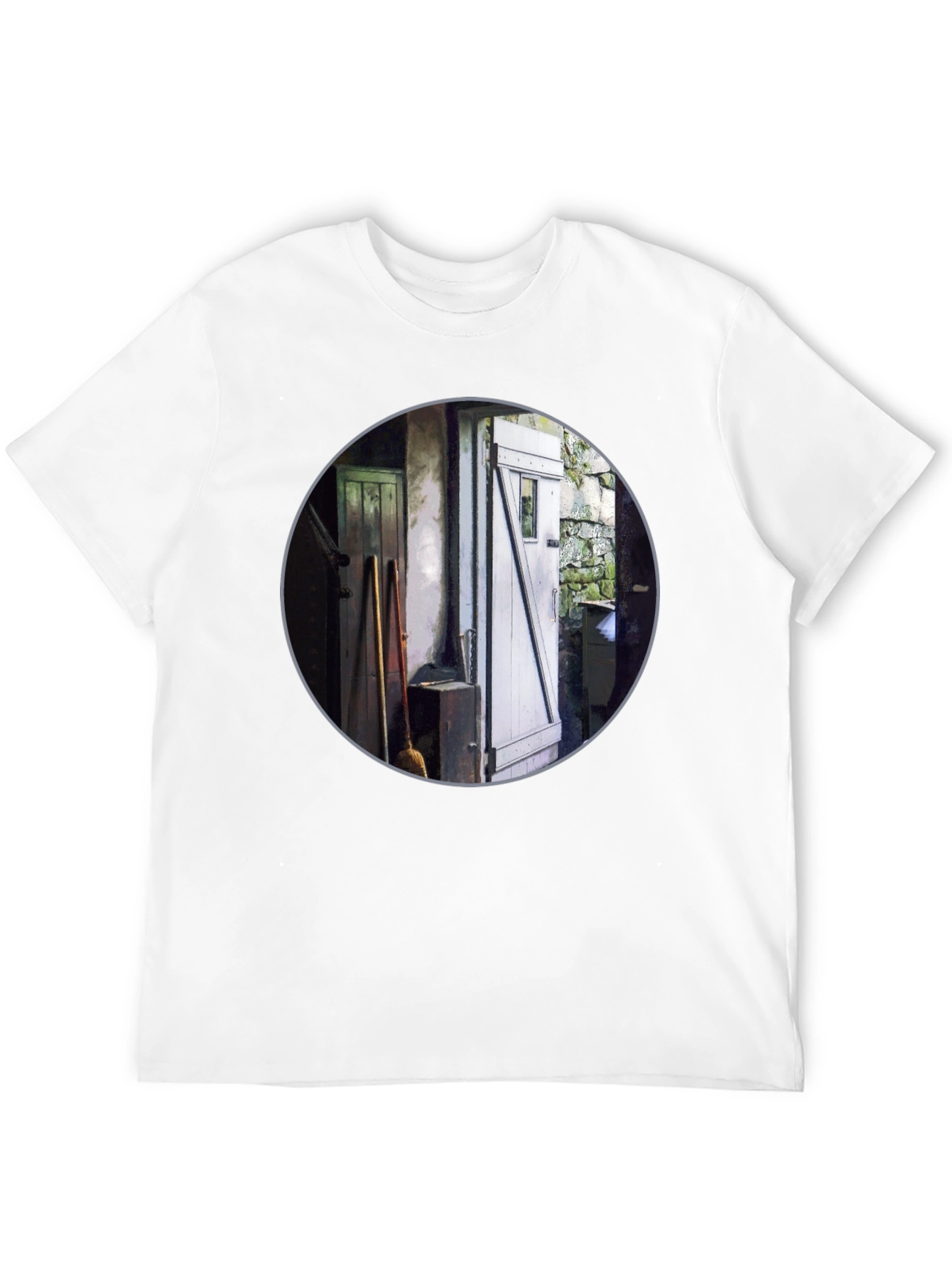 Rustic Doorway Print T-Shirt