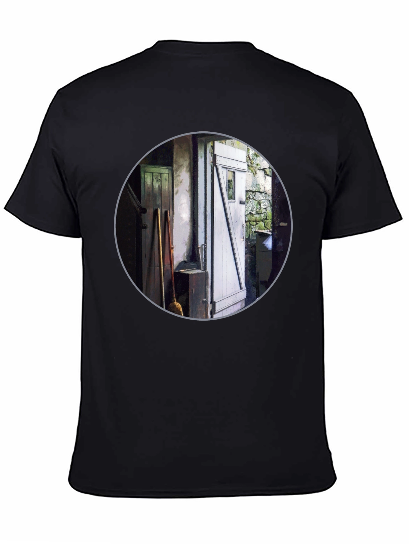 Rustic Doorway Print T-Shirt