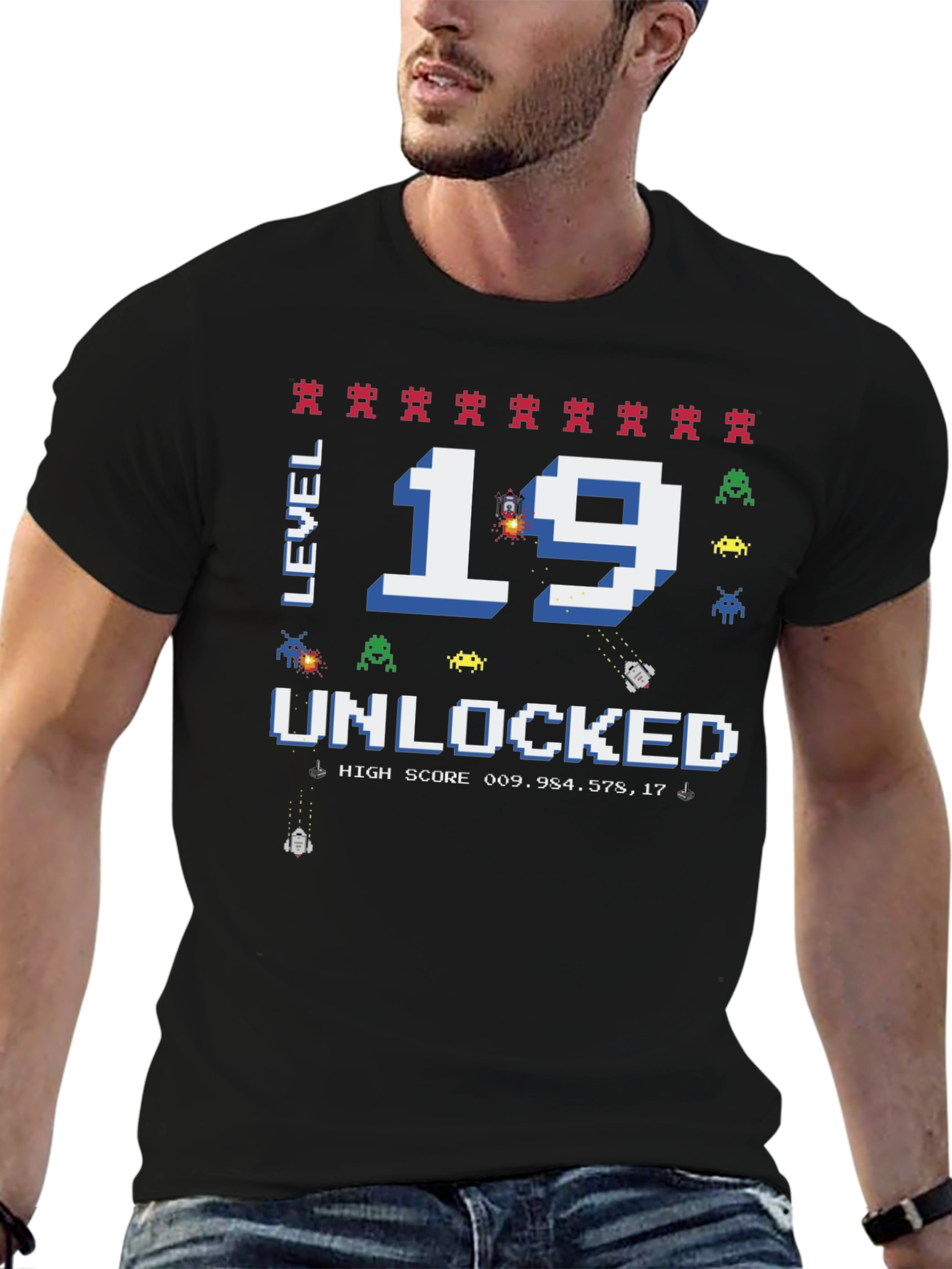 Level 19 Unlocked Gamer T-Shirt