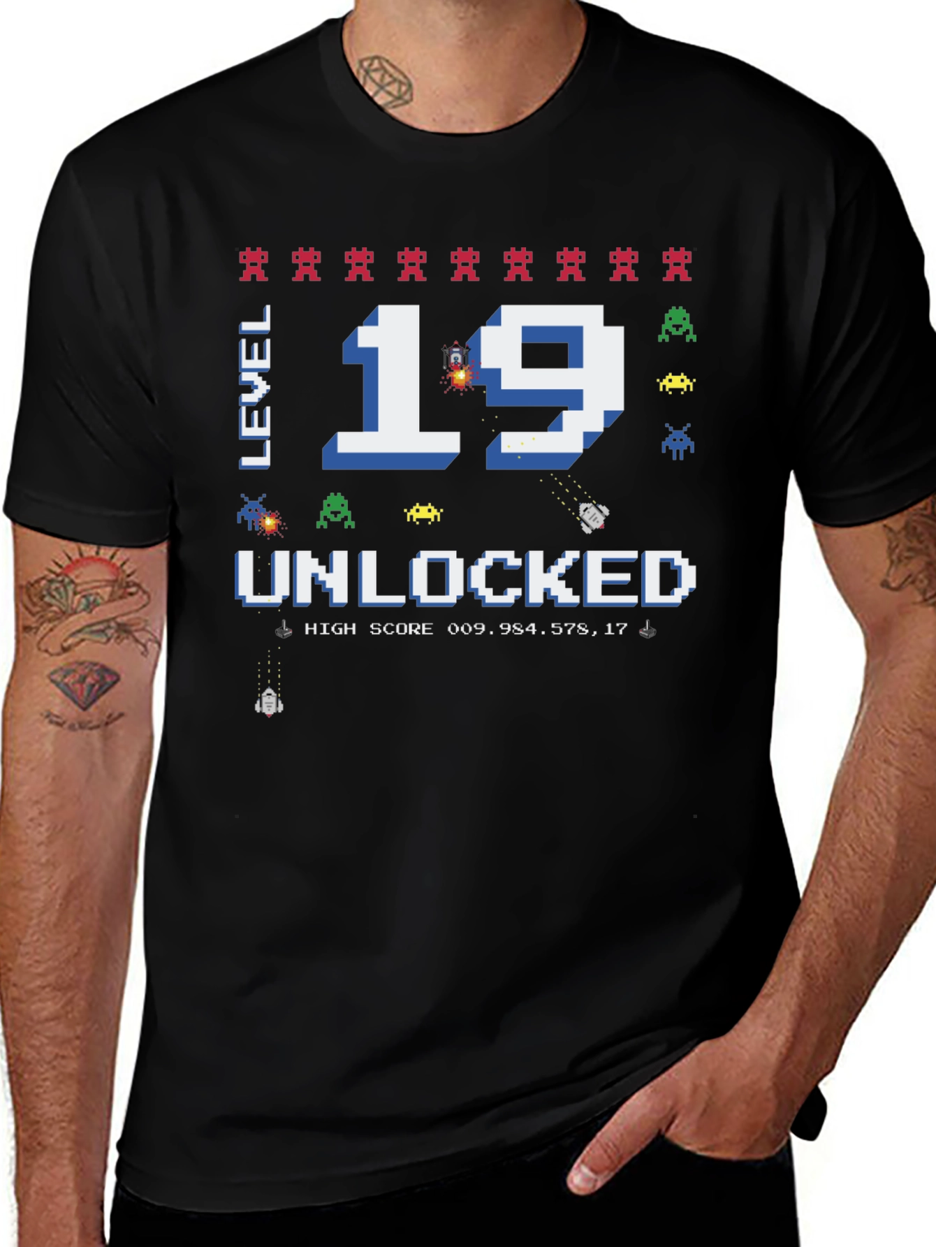 Level 19 Unlocked Gamer T-Shirt