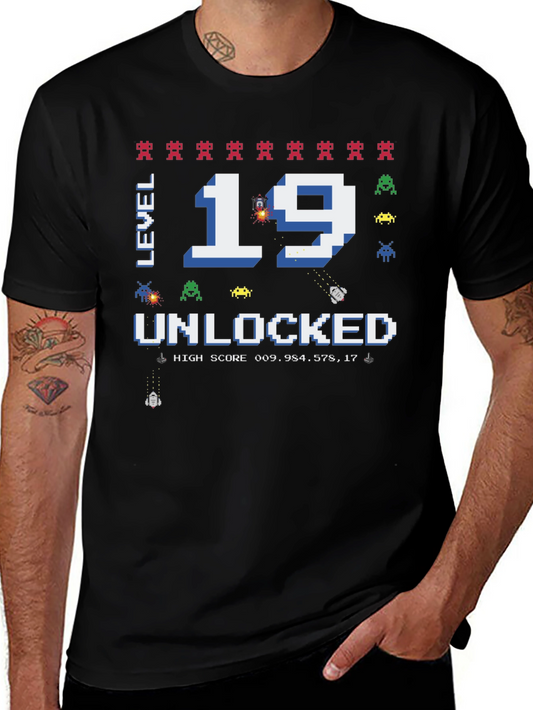 Level 19 Unlocked Gamer T-Shirt