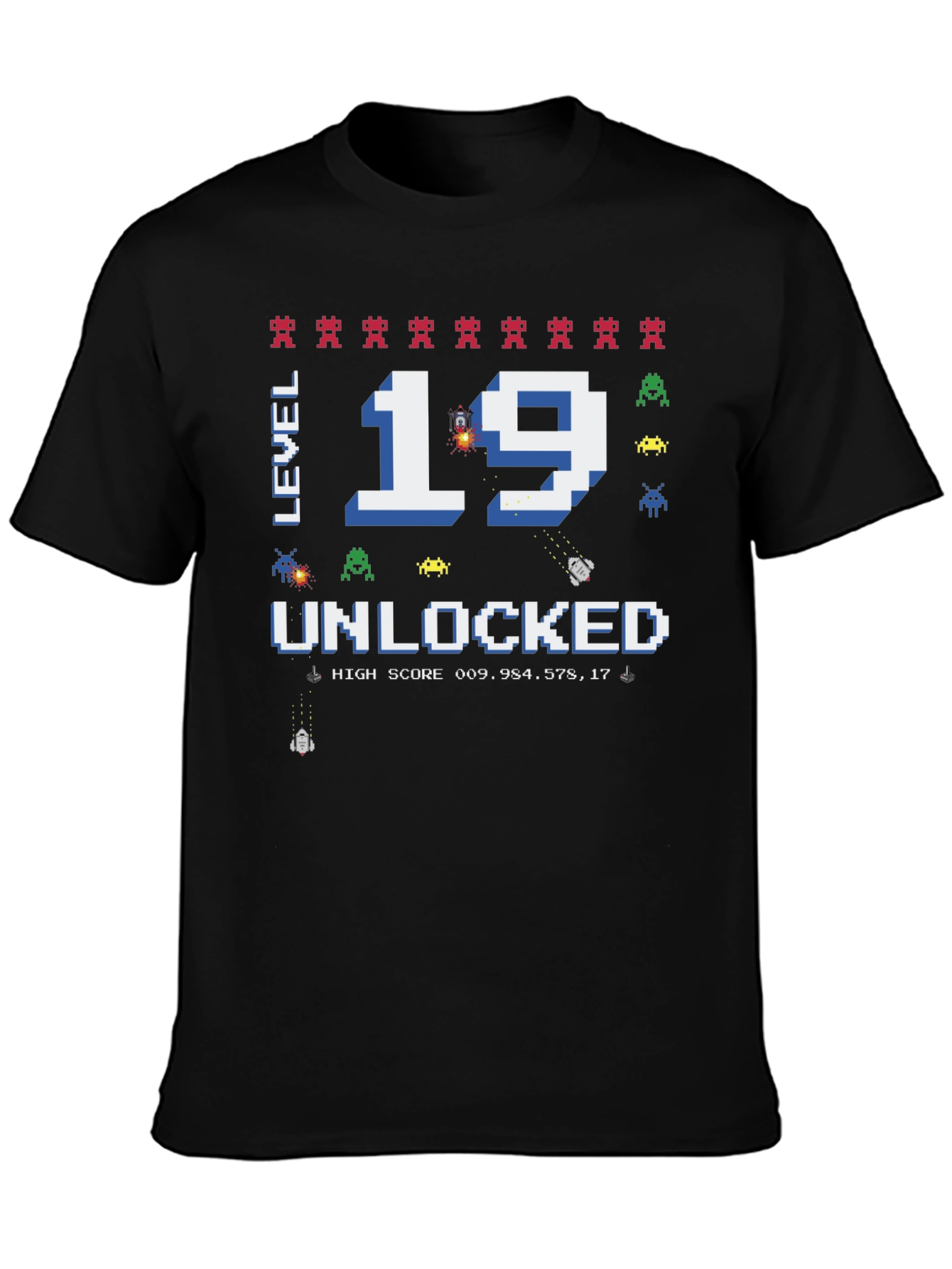 Level 19 Unlocked Gamer T-Shirt