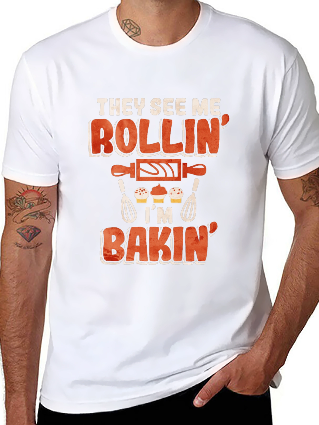 They See Me Rollin Im Bakin T-Shirt