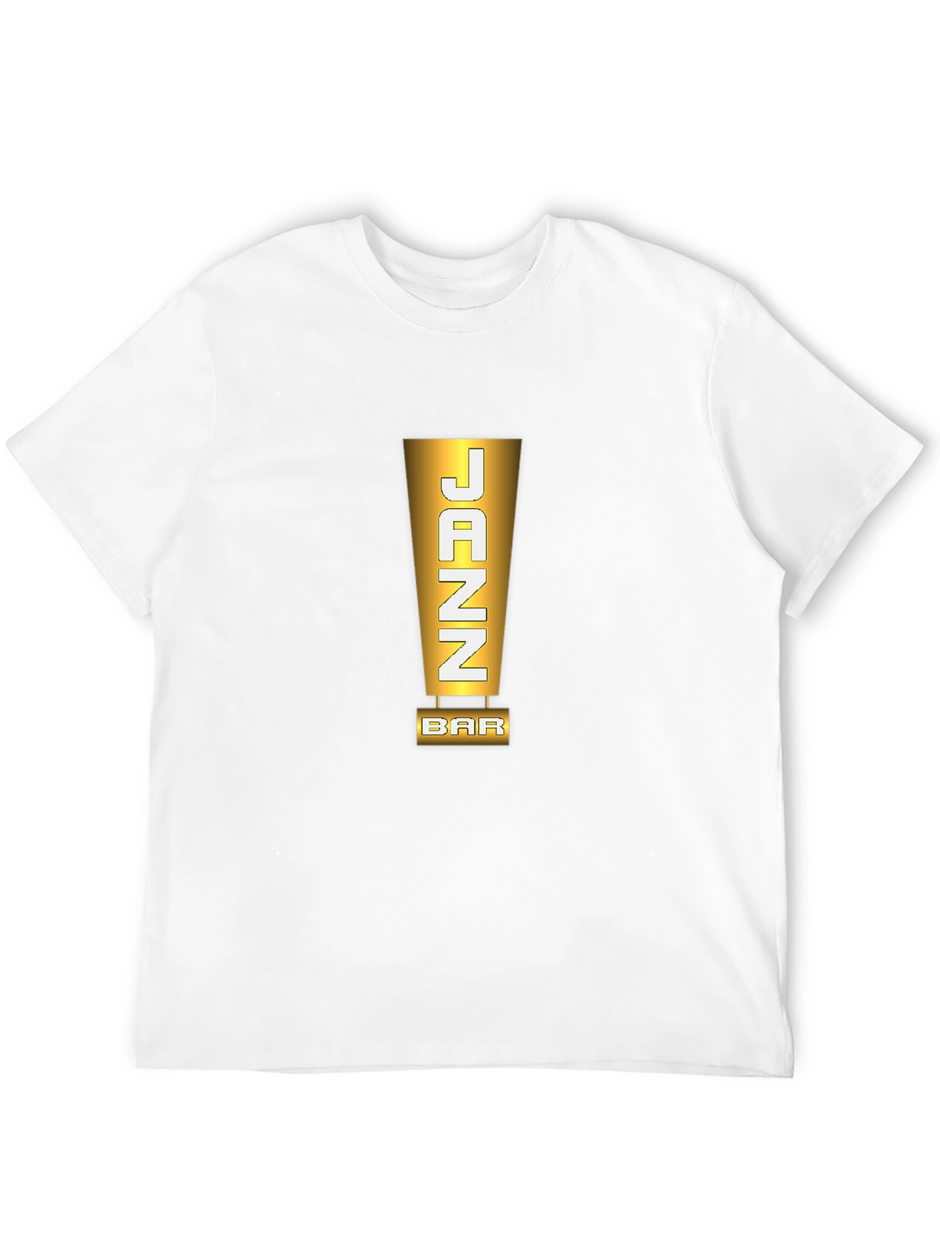 JAZZ Bar Stylish Mens Black T-Shirt