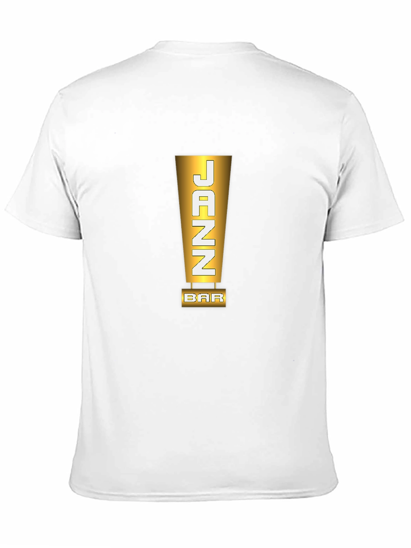 JAZZ Bar Stylish Mens Black T-Shirt
