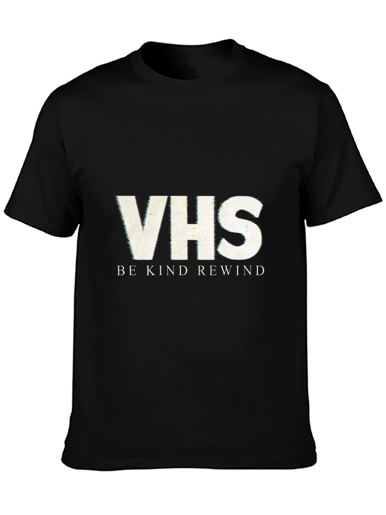 VHS Be Kind Rewind Black T-Shirt