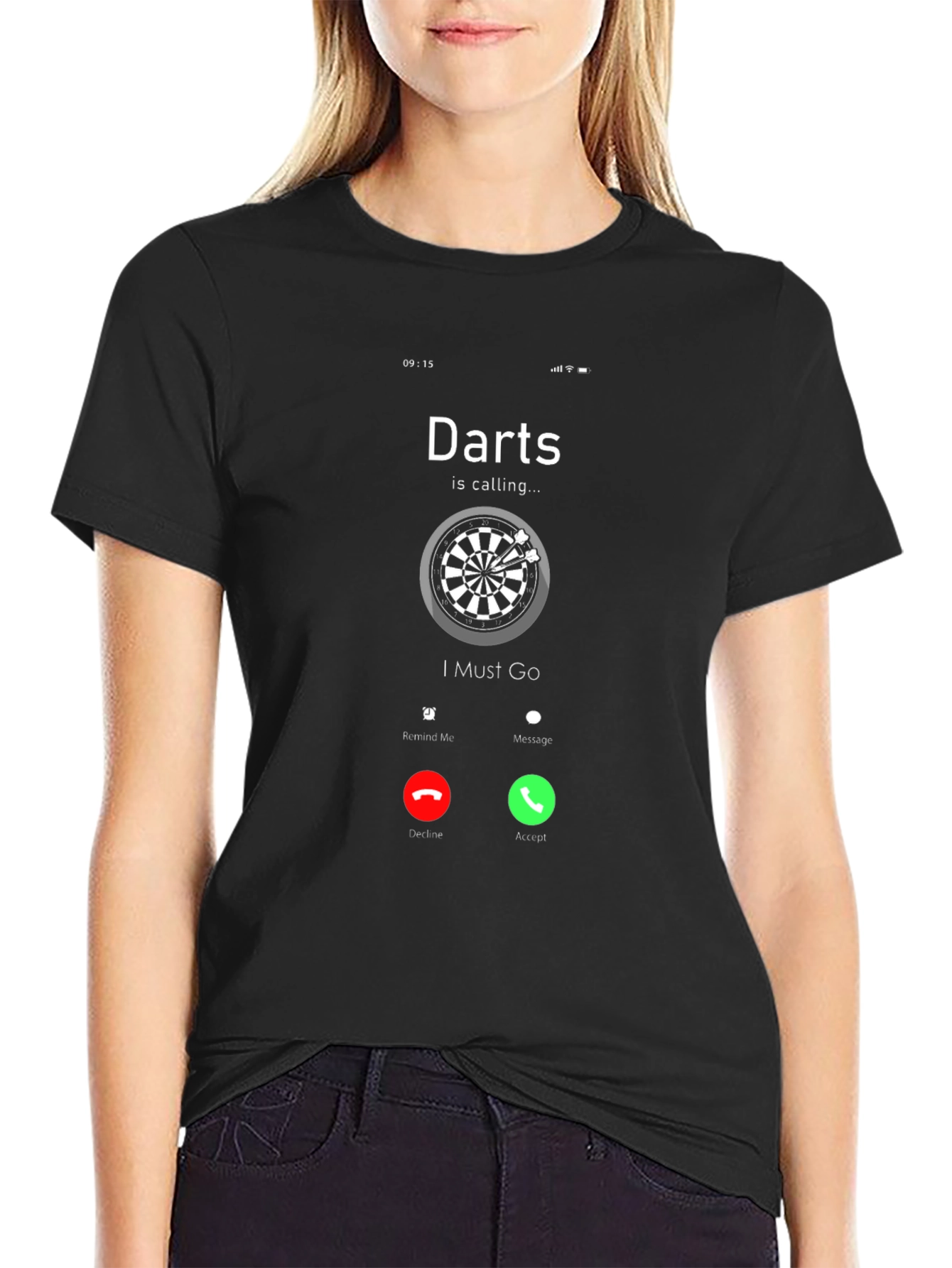 Darts Calling T-Shirt - I Must Go