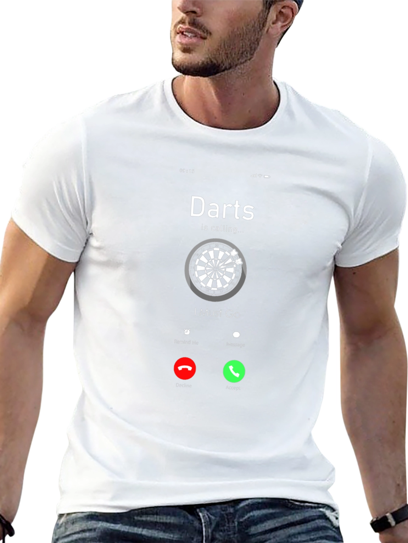 Darts Calling T-Shirt - I Must Go