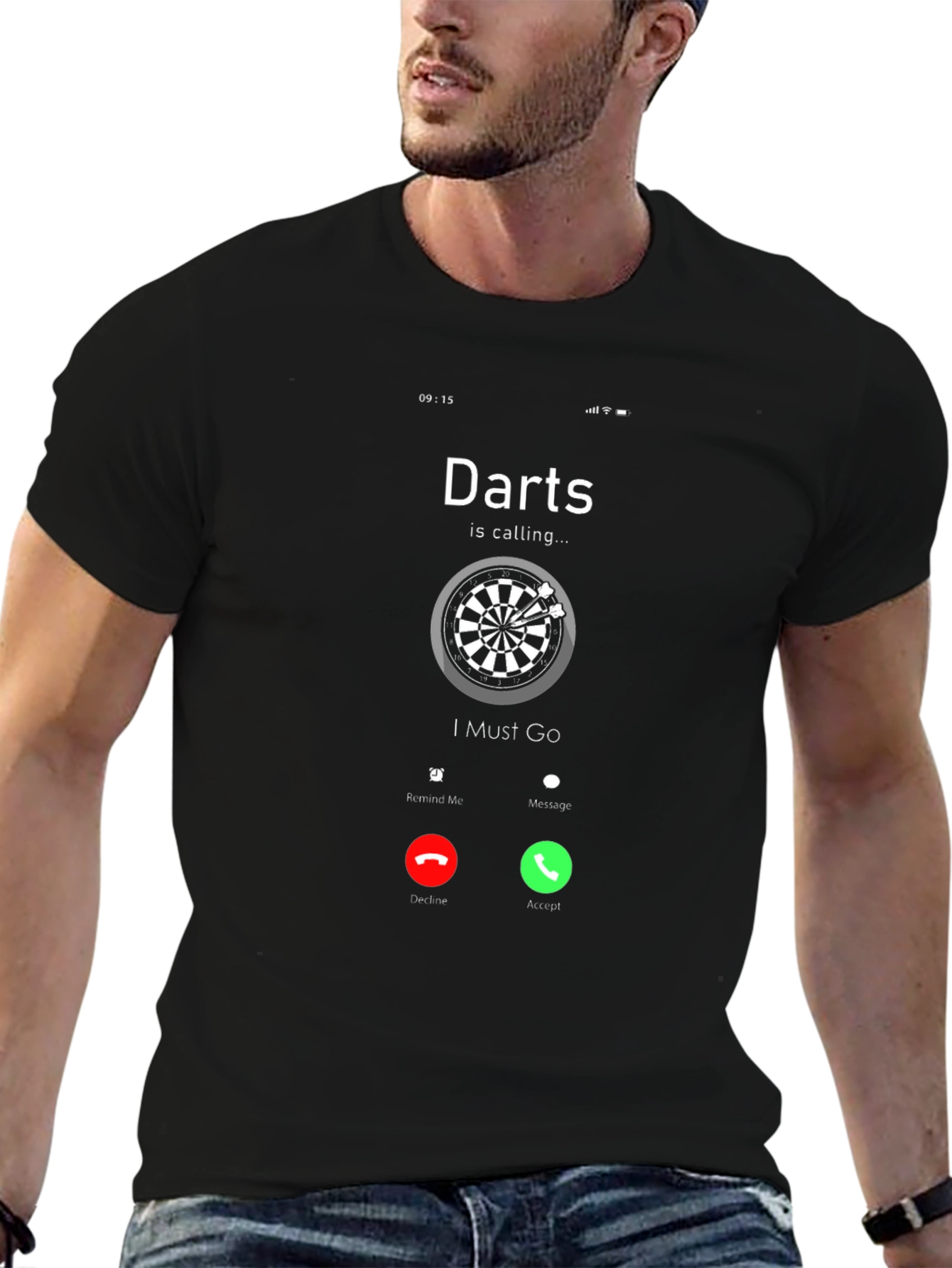 Darts Calling T-Shirt - I Must Go