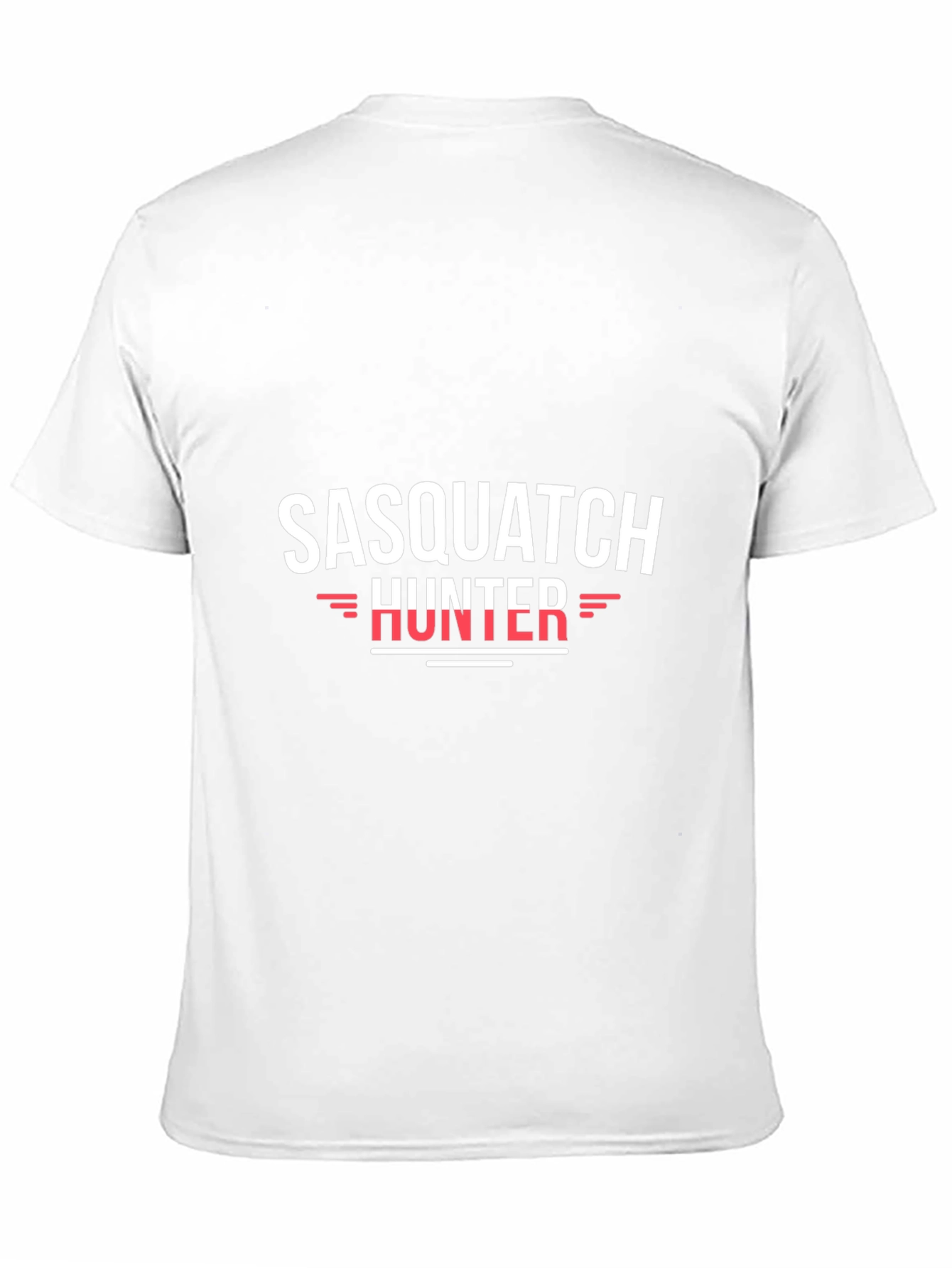 Sasquatch Hunter Black T-Shirt - Novelty Graphic Tee