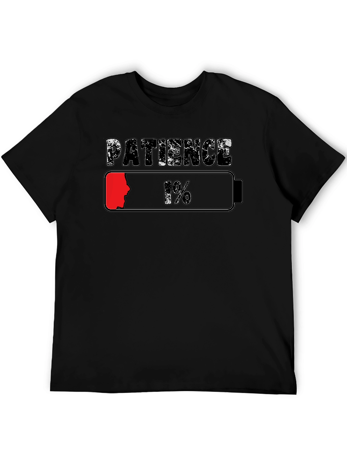 Patience Low Battery T-Shirt