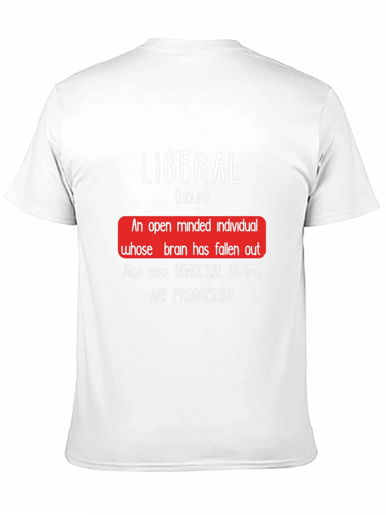 Liberal Definition T-Shirt - Open Minded Humor