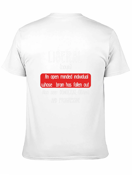 Liberal Definition T-Shirt - Open Minded Humor