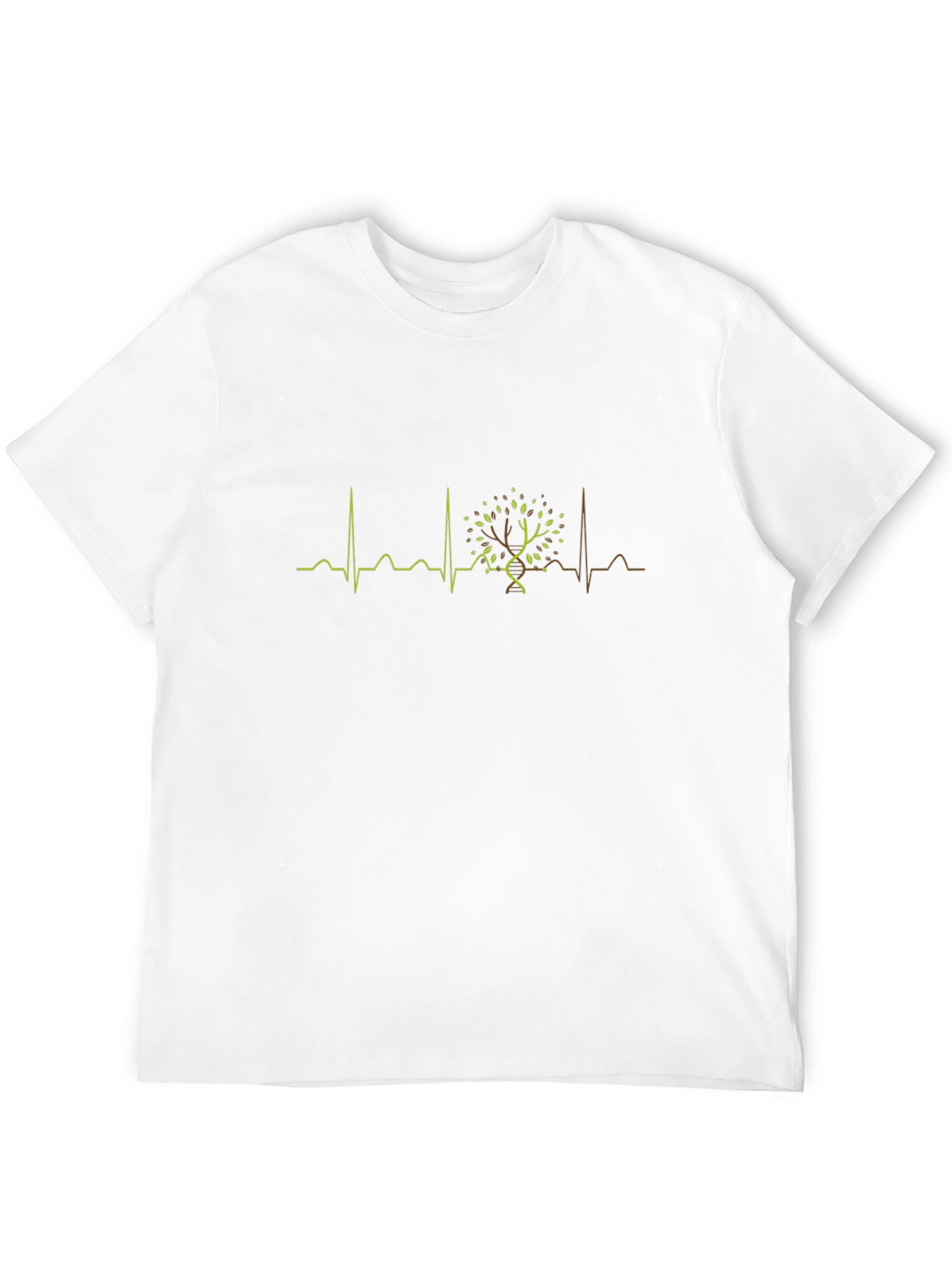 Life Line Tree T-Shirt - Nature ECG Tee