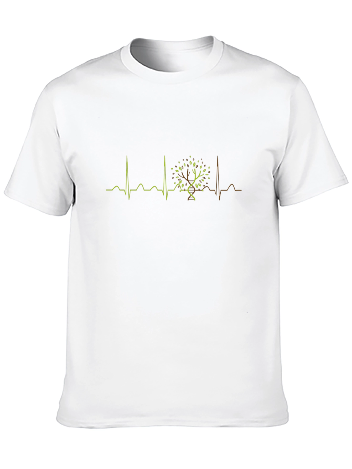 Life Line Tree T-Shirt - Nature ECG Tee