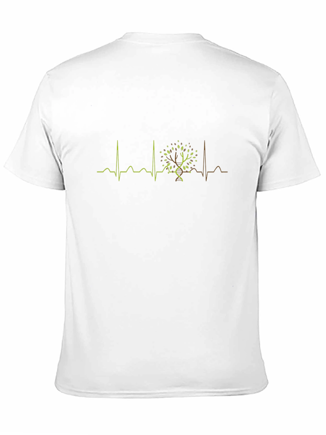 Life Line Tree T-Shirt - Nature ECG Tee