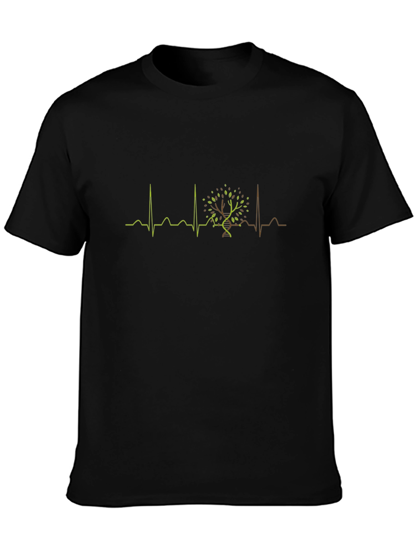 Life Line Tree T-Shirt - Nature ECG Tee