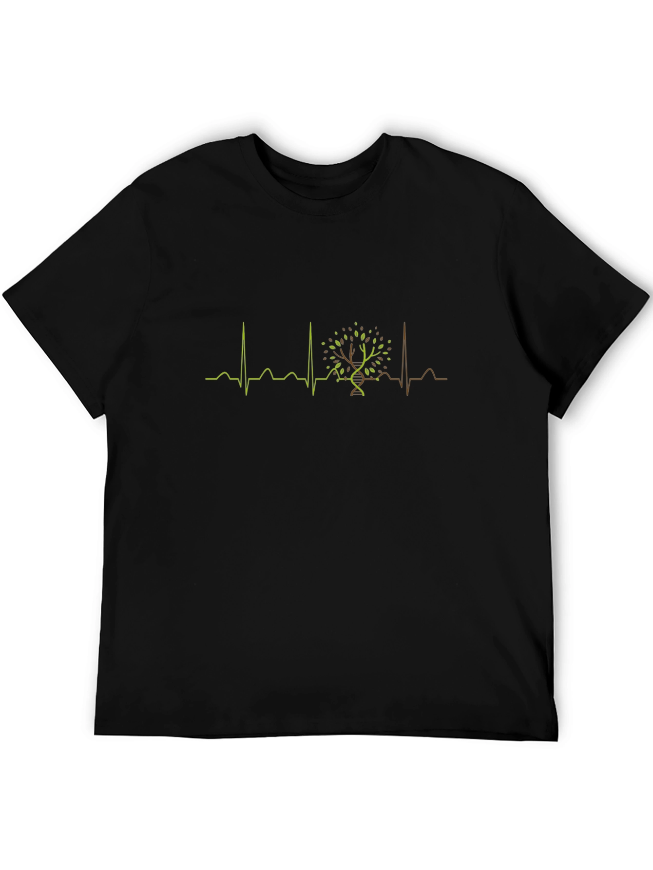 Life Line Tree T-Shirt - Nature ECG Tee