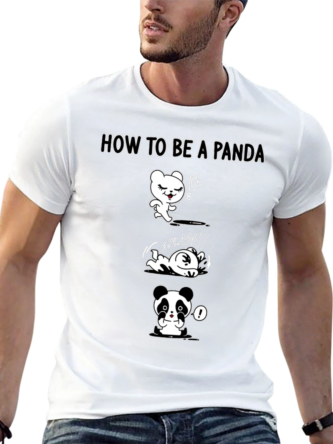 How to Be a Panda Graphic Tee