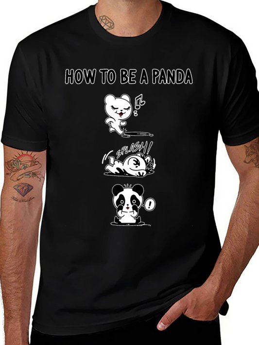 How to Be a Panda Graphic Tee