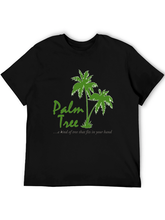 Palm Tree Graphic T-Shirt - Tropical Vibes