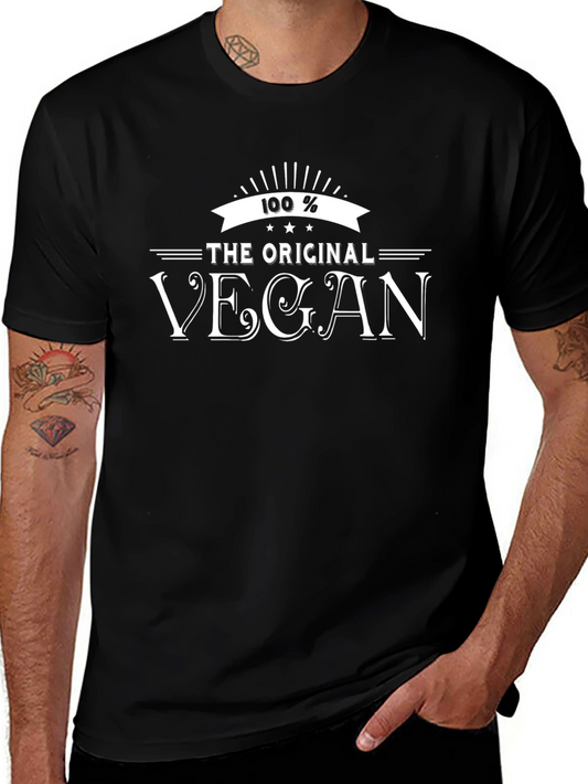 The Original Vegan Black Graphic Tee