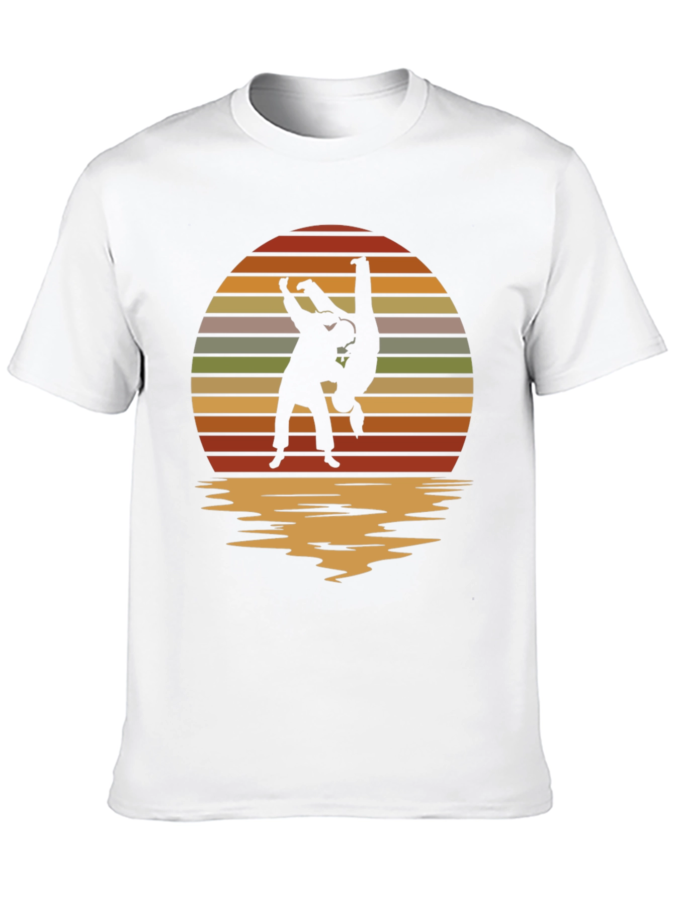 Sunset Judo Throw Black T-Shirt