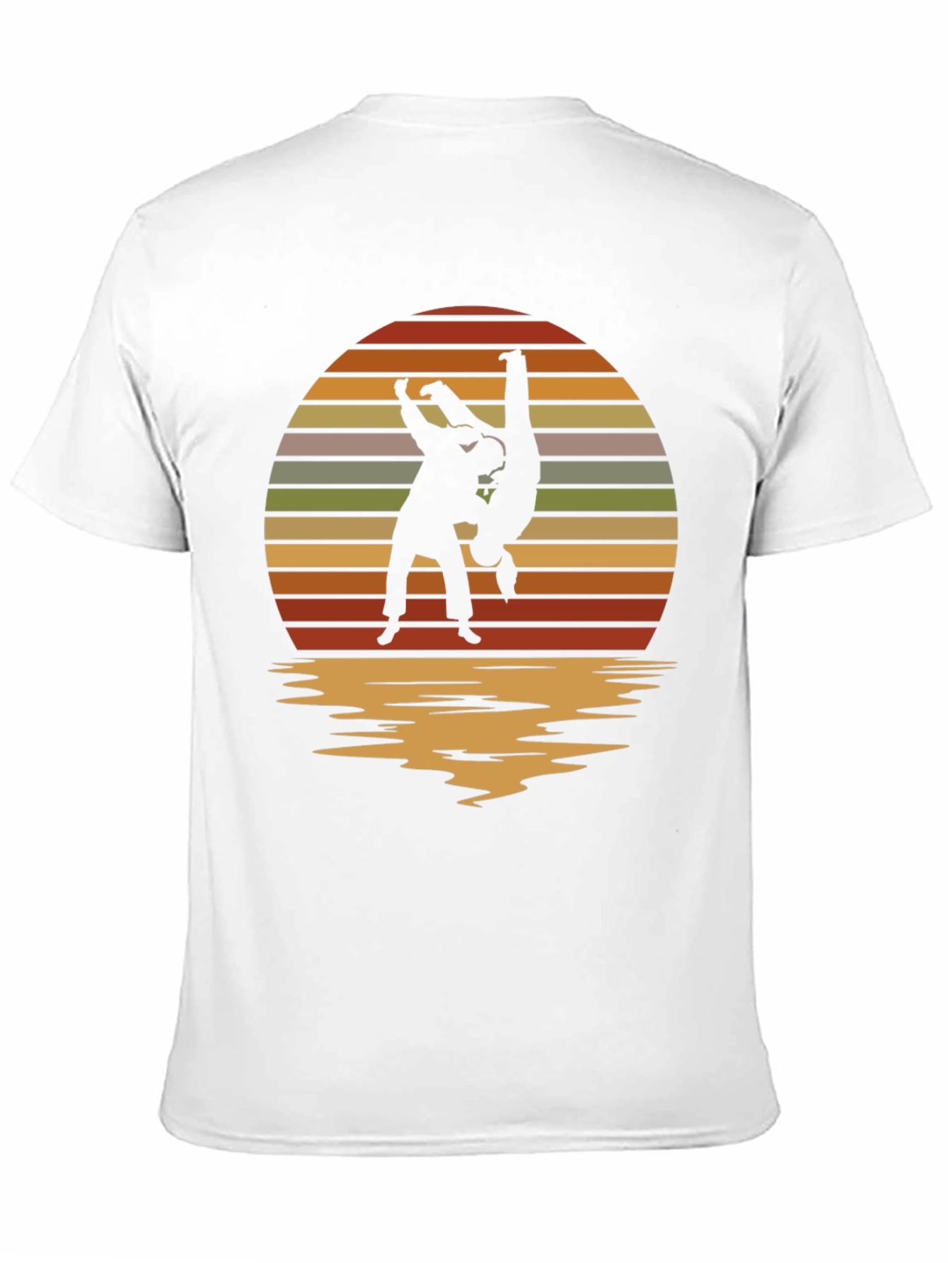 Sunset Judo Throw Black T-Shirt