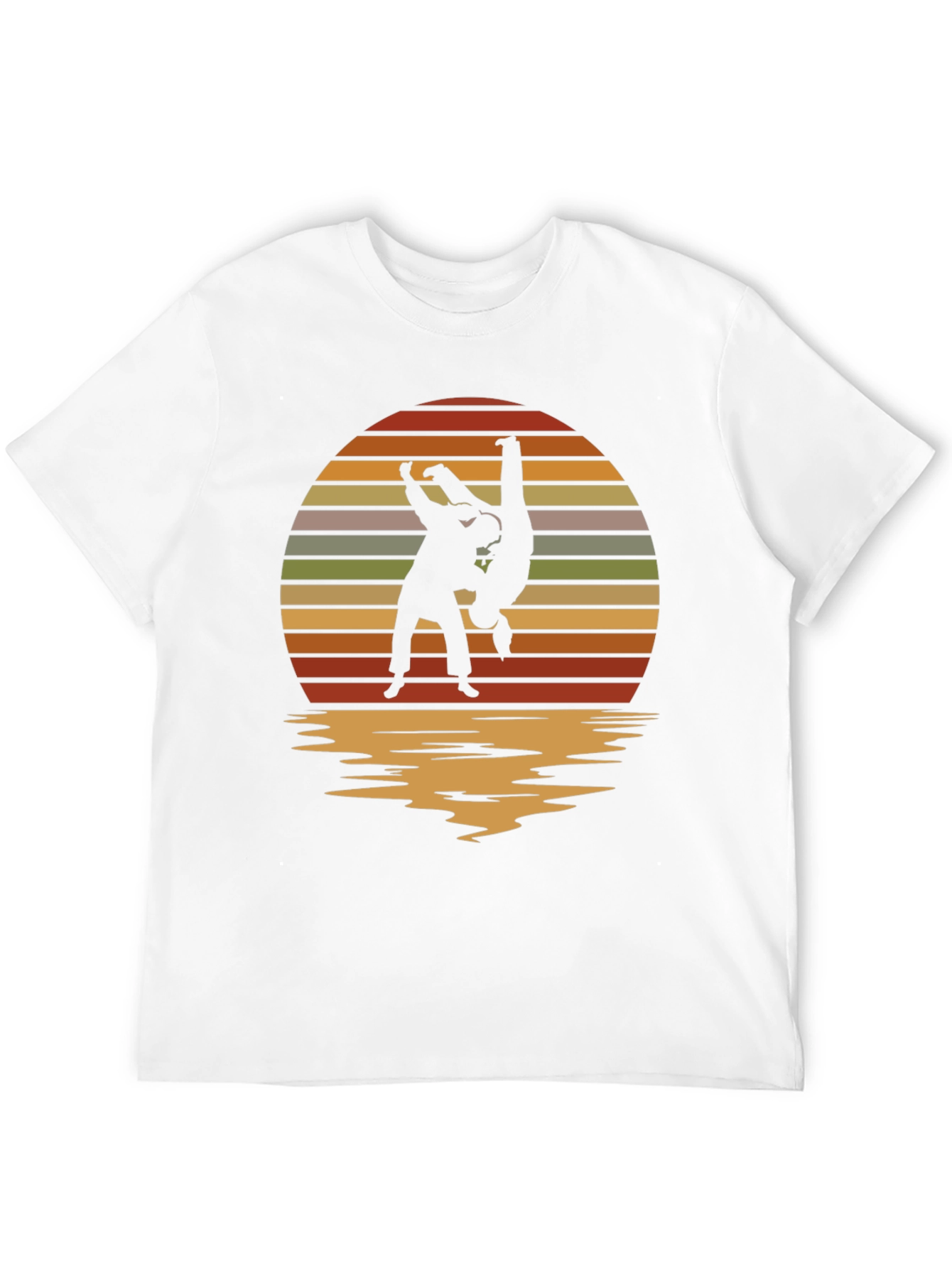 Sunset Judo Throw Black T-Shirt