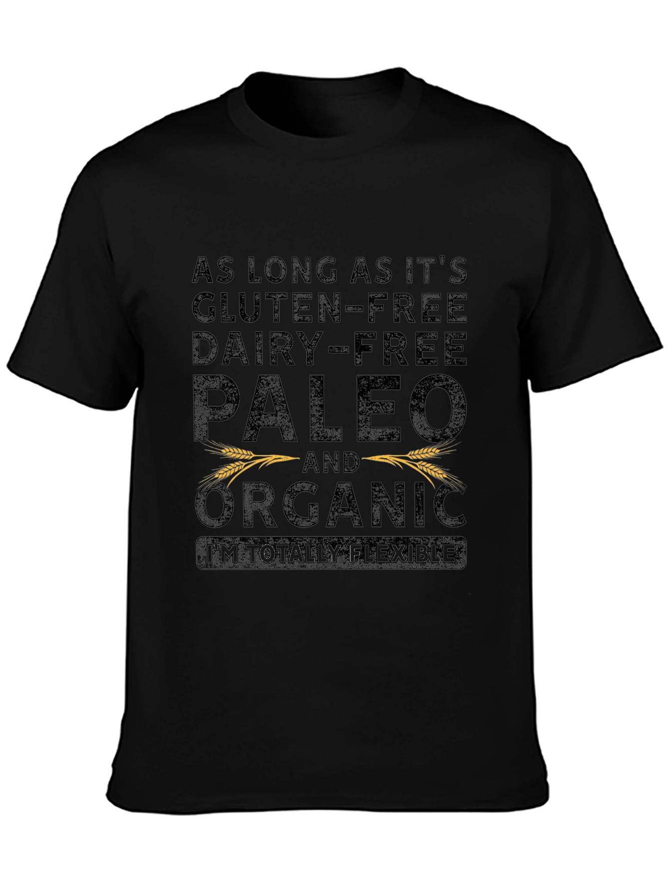 Gluten-Free Dairy-Free Paleo Organic T-Shirt